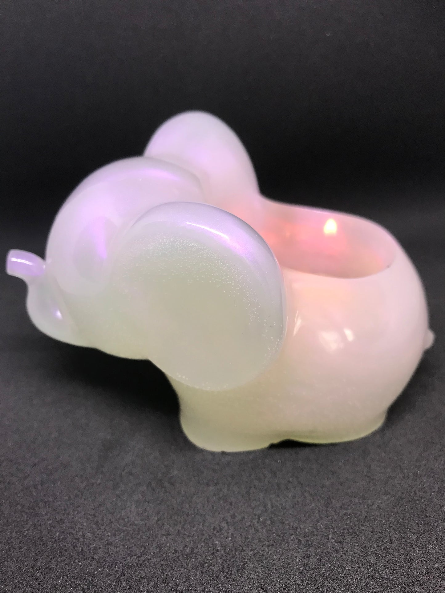 Elephant t light candle holder