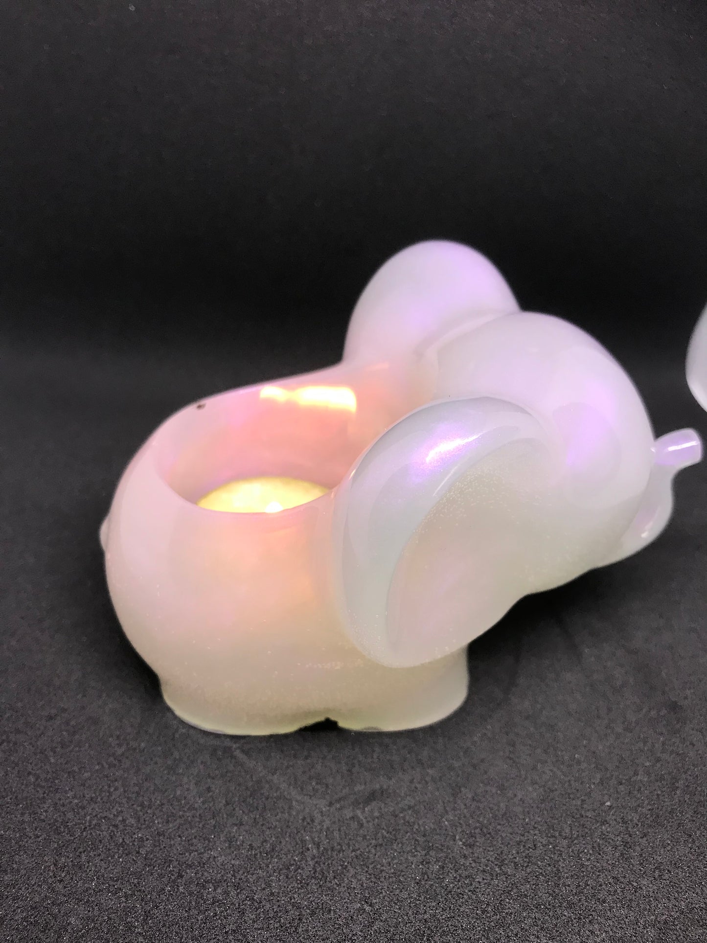 Elephant t light candle holder