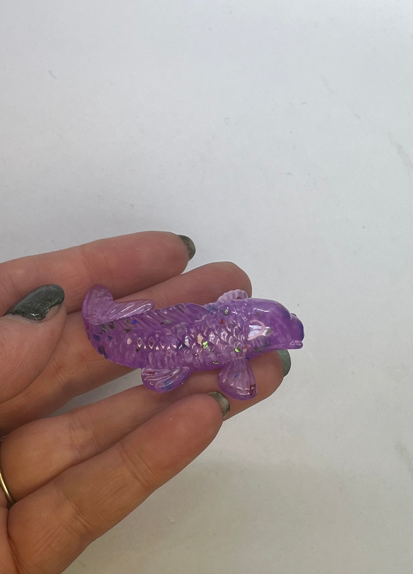 Resin fish figurines