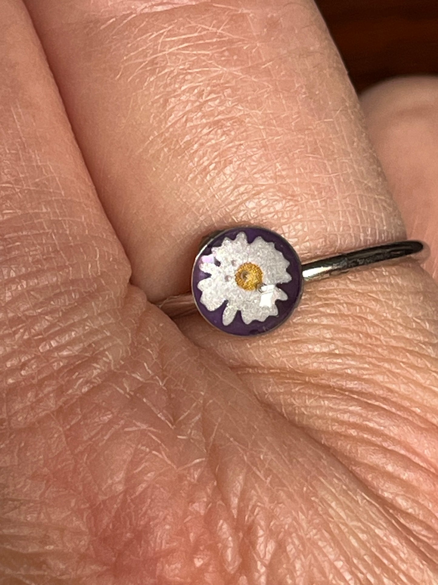 Adjustable Daisy ring