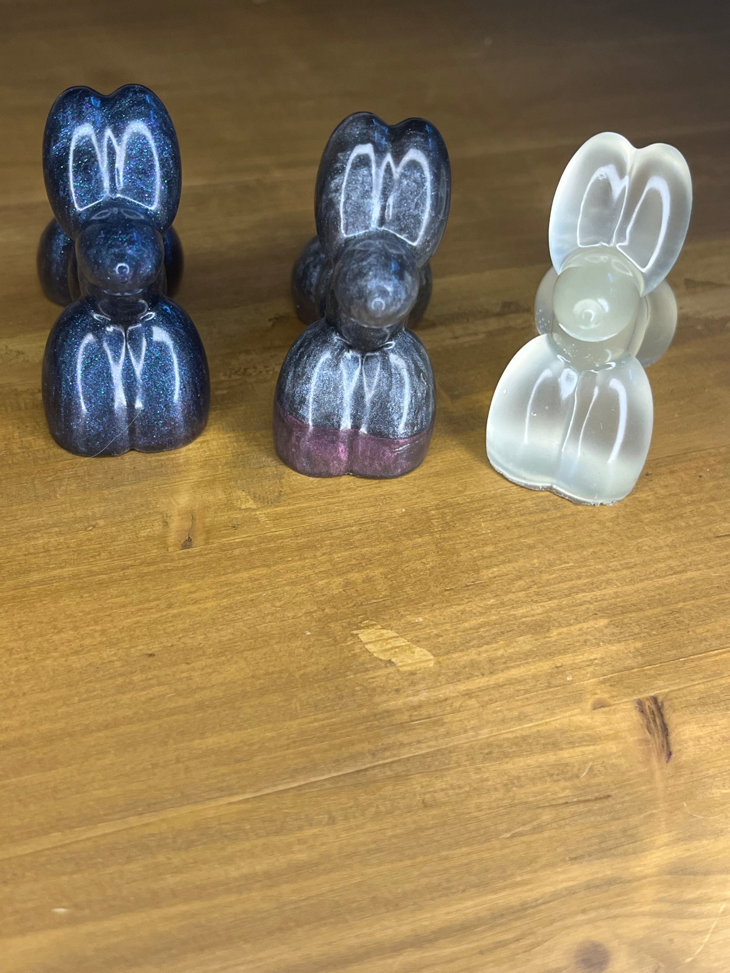 Resin Balloon Dog Figurines Group F
