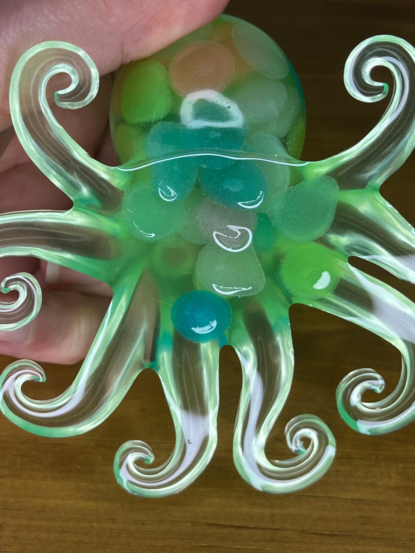 Glow in the Dark Resin octopus figurine, Pocket Pets – Handmade Mini Companions, Collectible Gifts