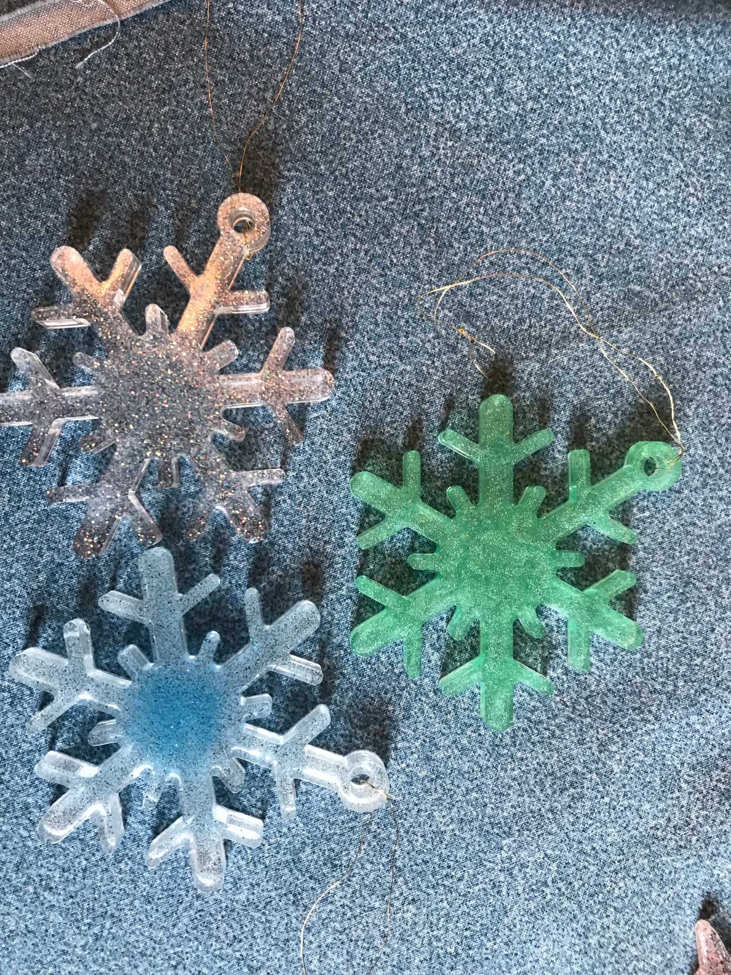 Resin Snowflake Large - 3 options