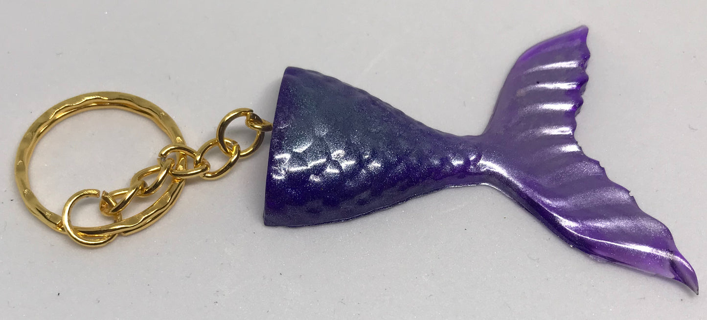 Large Novelty Key rings, resin keychains, mermaid tail, unicorn, flower, butterfly keyring,