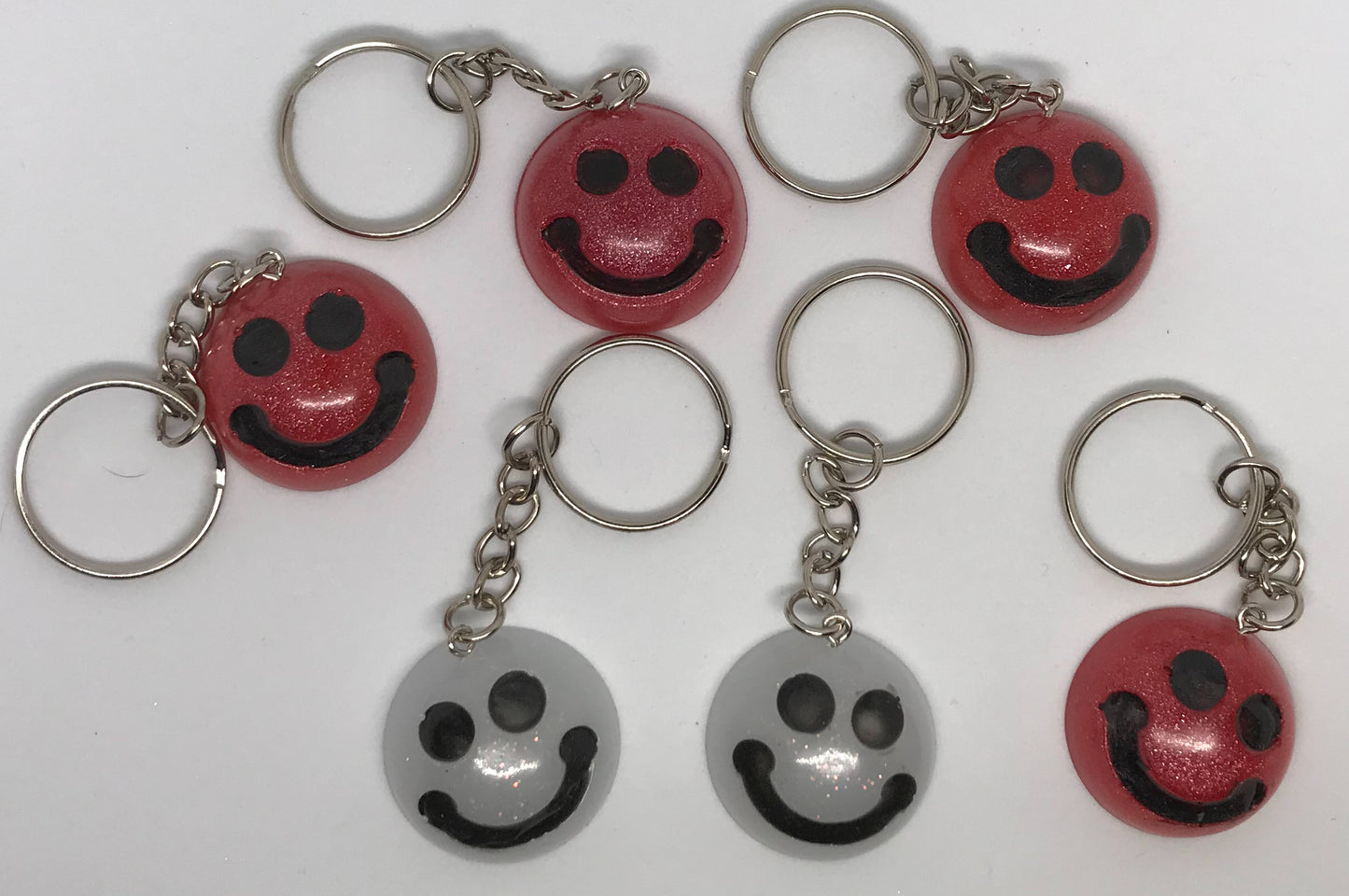 Funny Face Resin Key rings