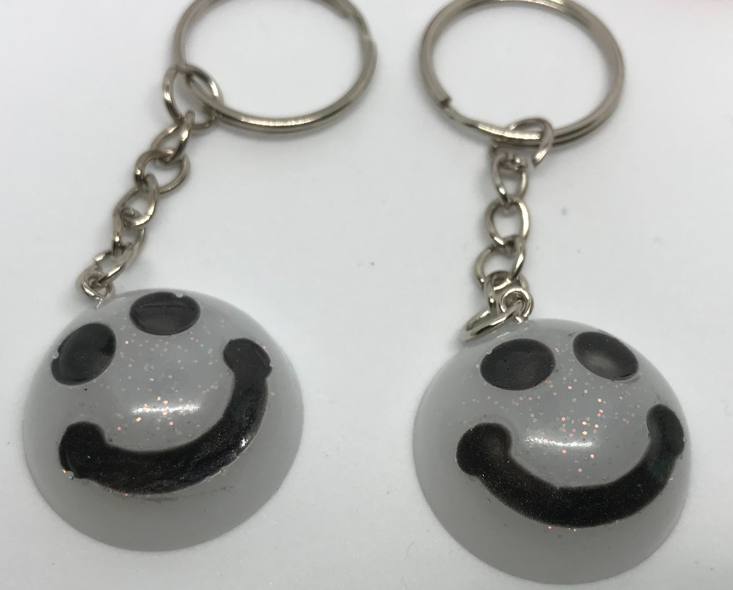 Funny Face Resin Key rings