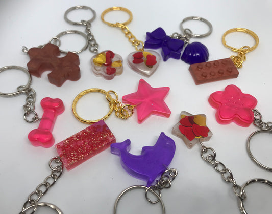 Novelty Resin Keyrings