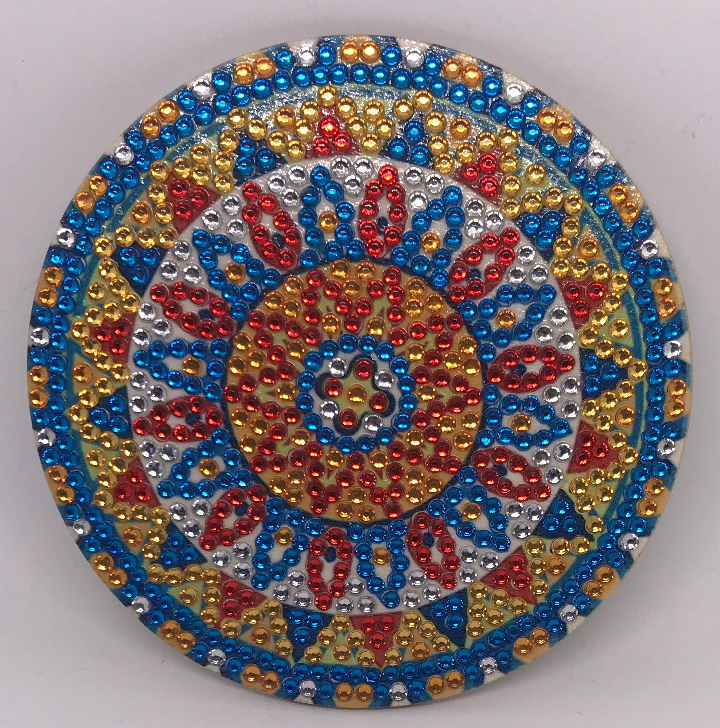 Diamond Art Mandala Coasters, 7 different designs