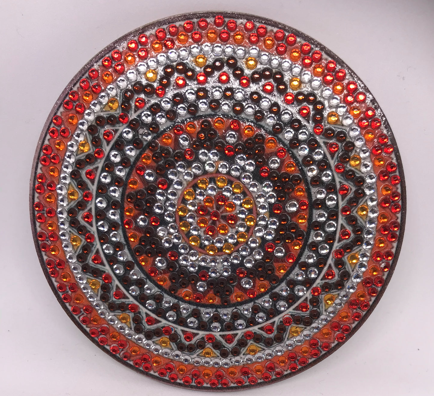 Diamond Art Mandala Coasters, 7 different designs
