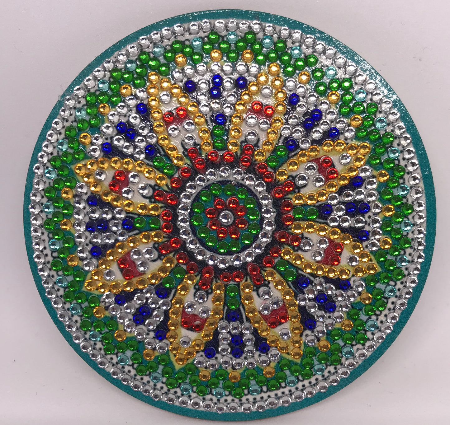 Diamond Art Mandala Coasters, 7 different designs