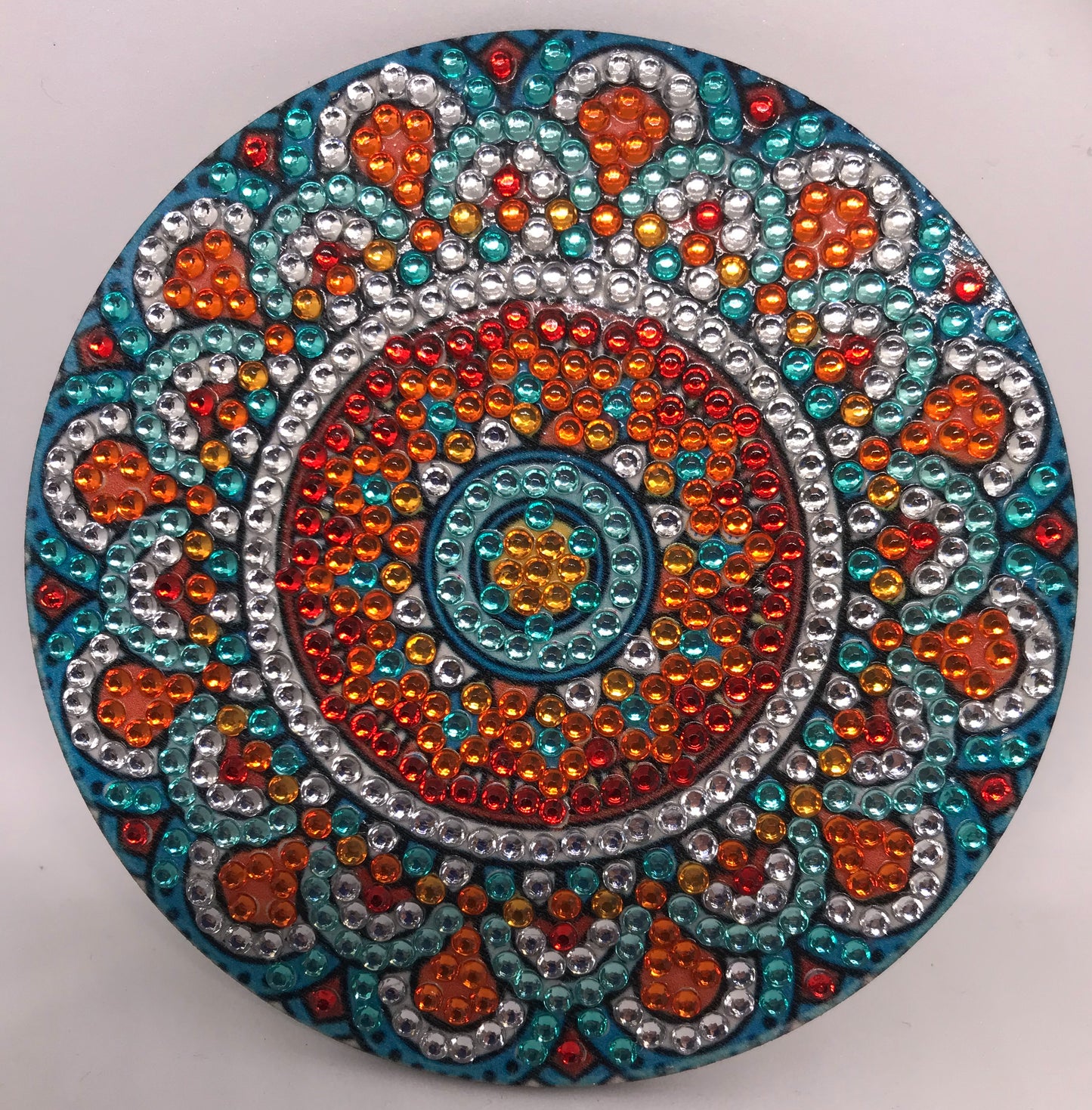 Diamond Art Mandala Coasters, 7 different designs