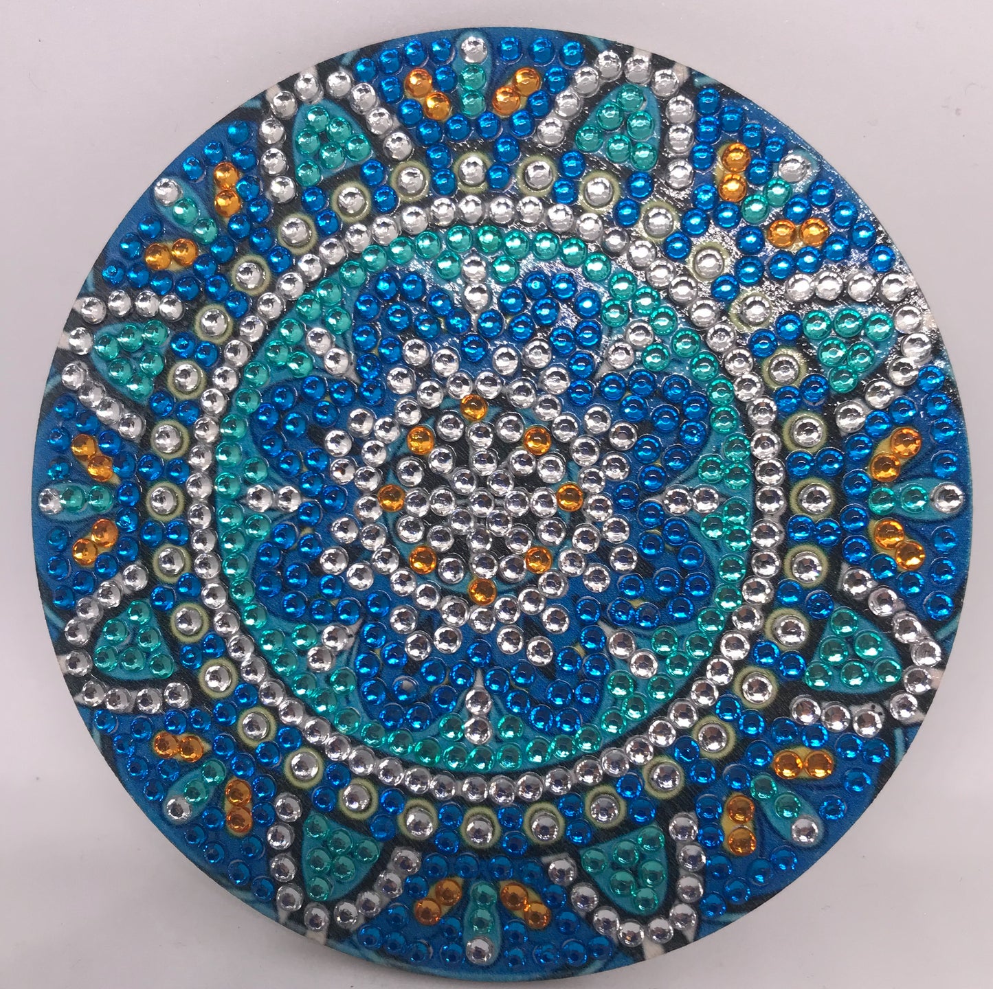 Diamond Art Mandala Coasters, 7 different designs
