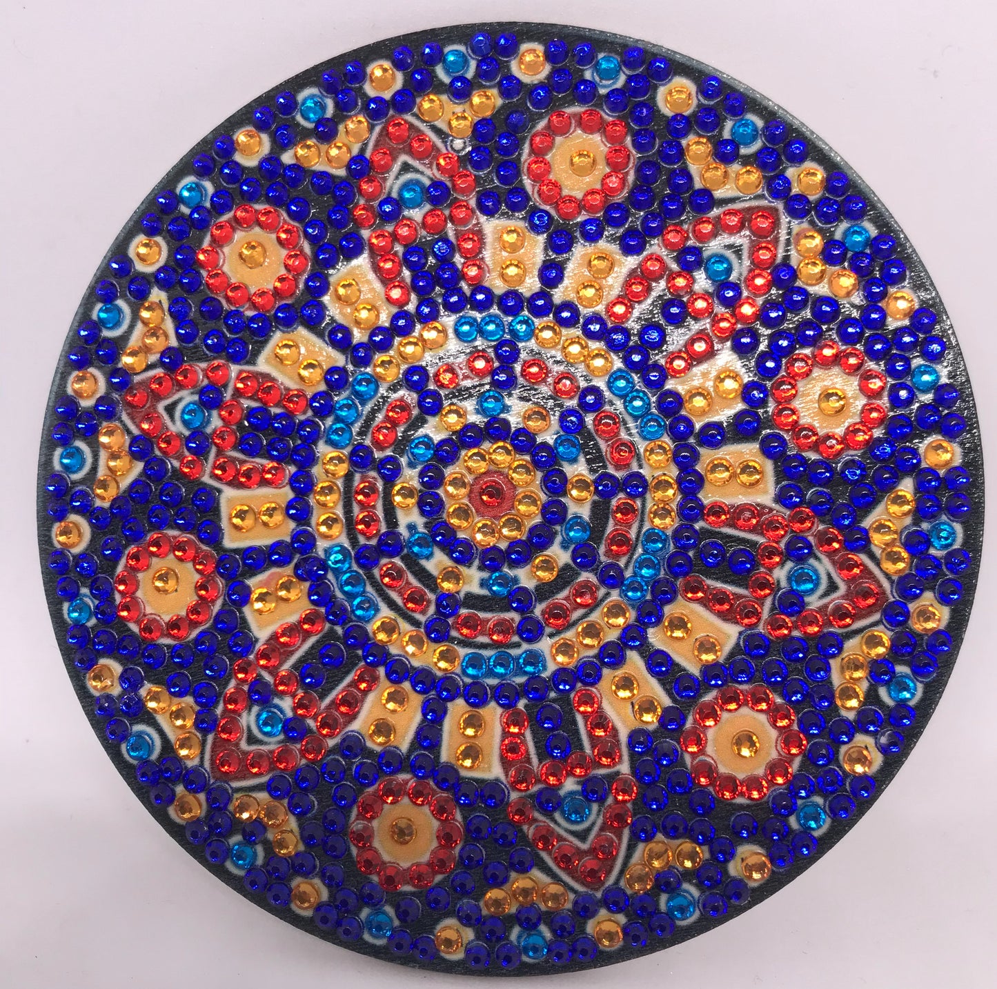 Diamond Art Mandala Coasters, 7 different designs