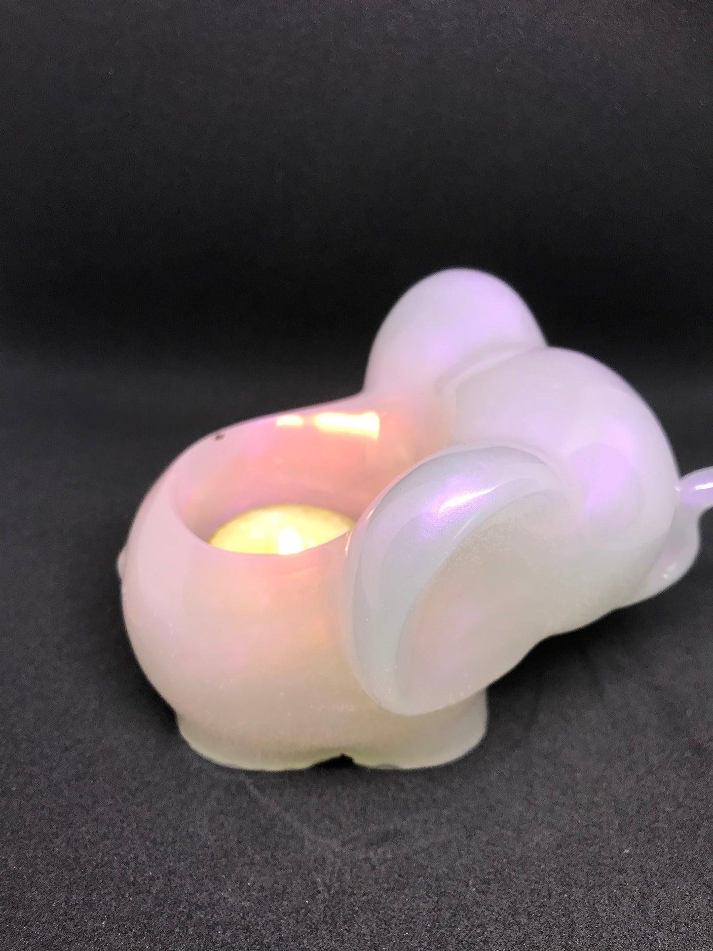 Elephant t light candle holder