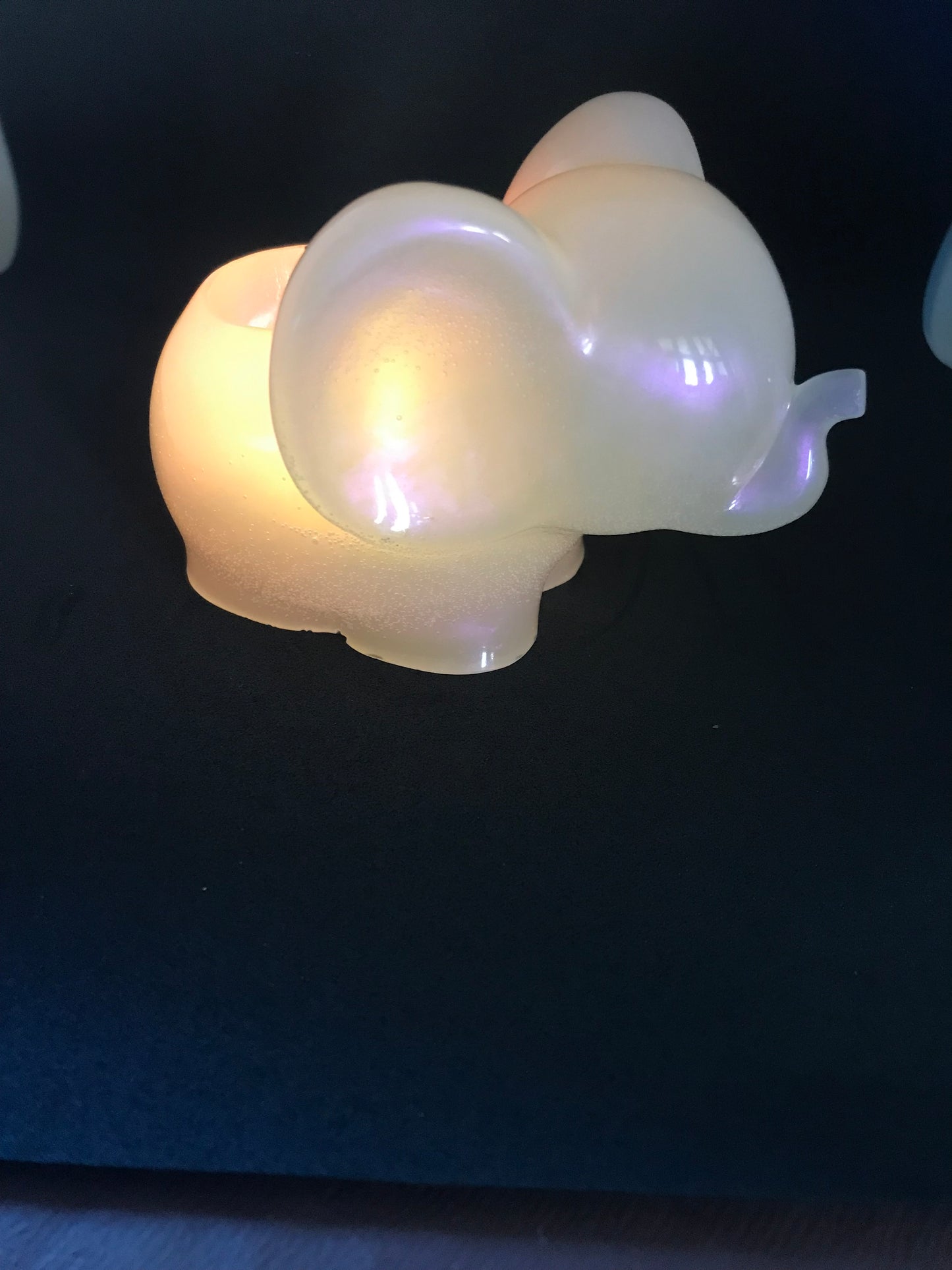 Elephant t light candle holder