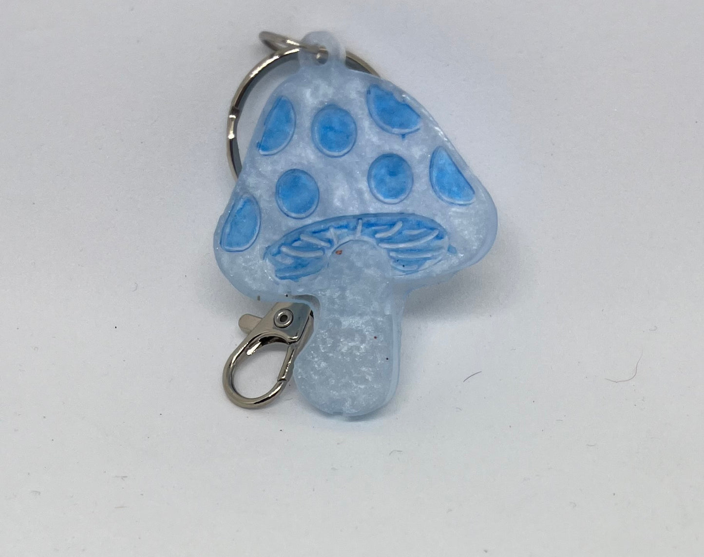 Resin mushroom bag charm, mushroom bag charm, mushroom keychain, mushroom keyring, Resin mushroom, handmade charms,