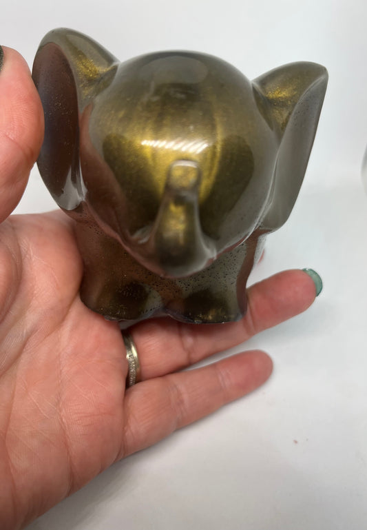 Elephant t light candle holder