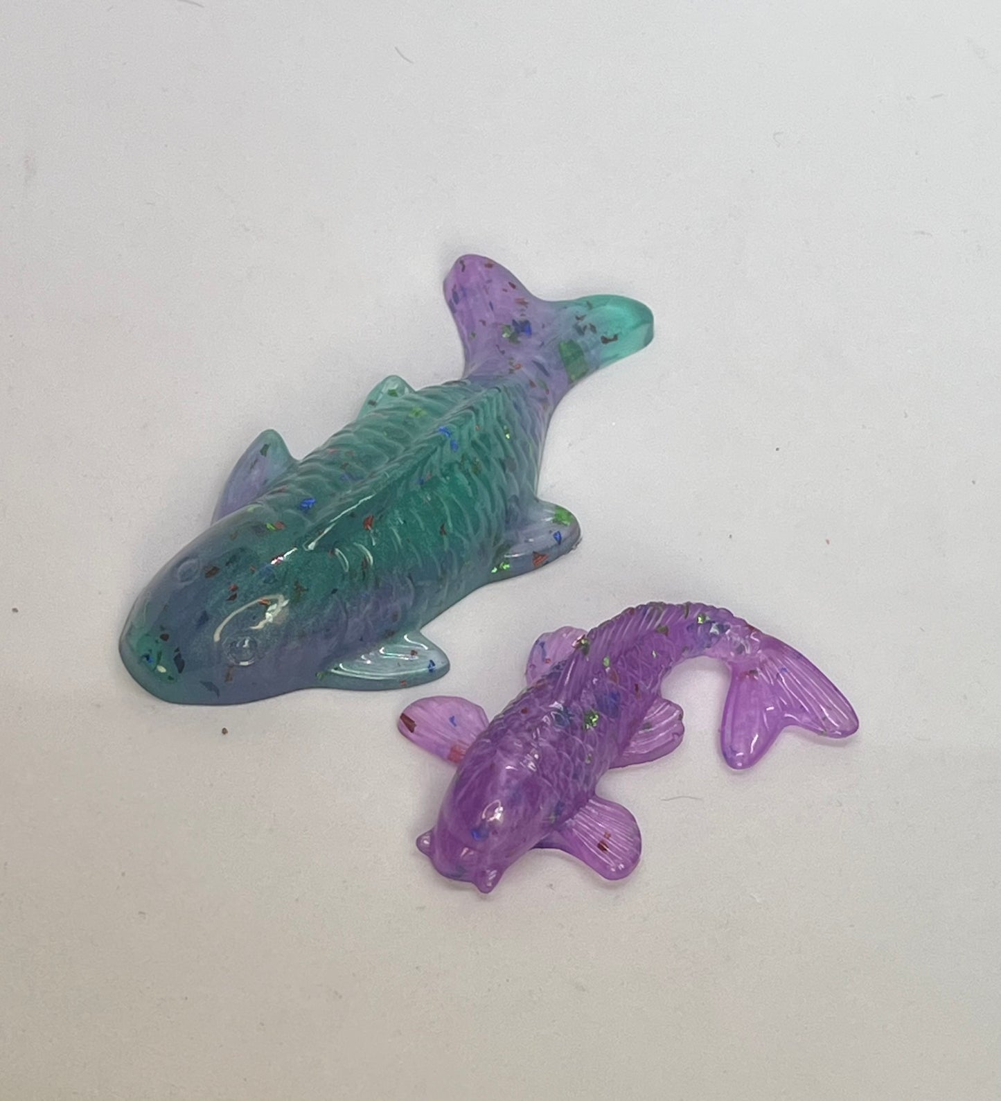 Resin fish figurines