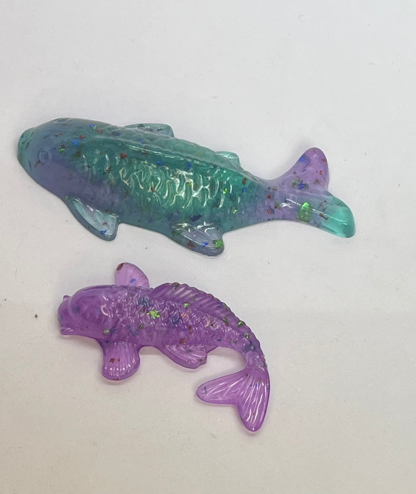 Resin fish figurines