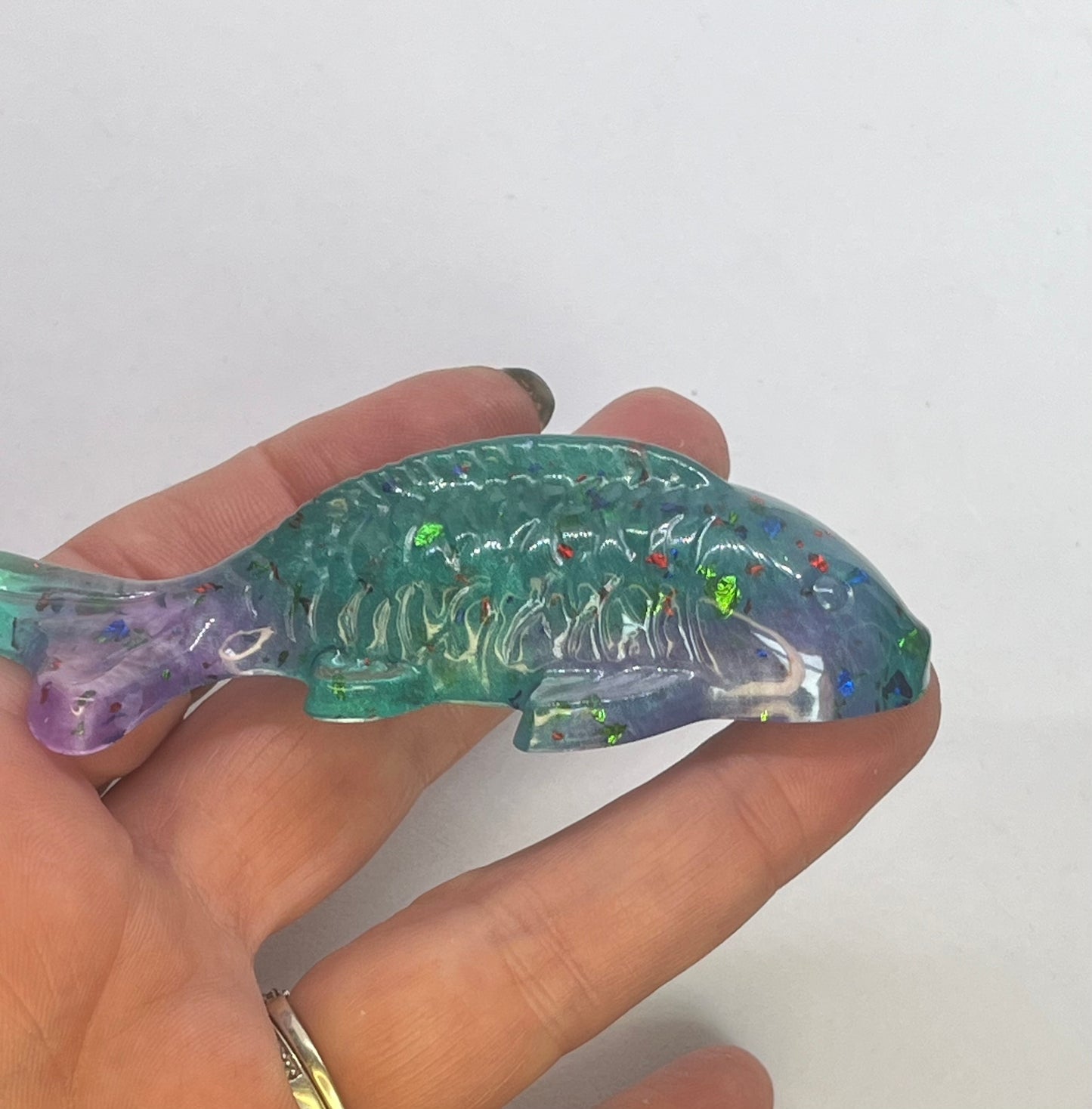 Resin fish figurines