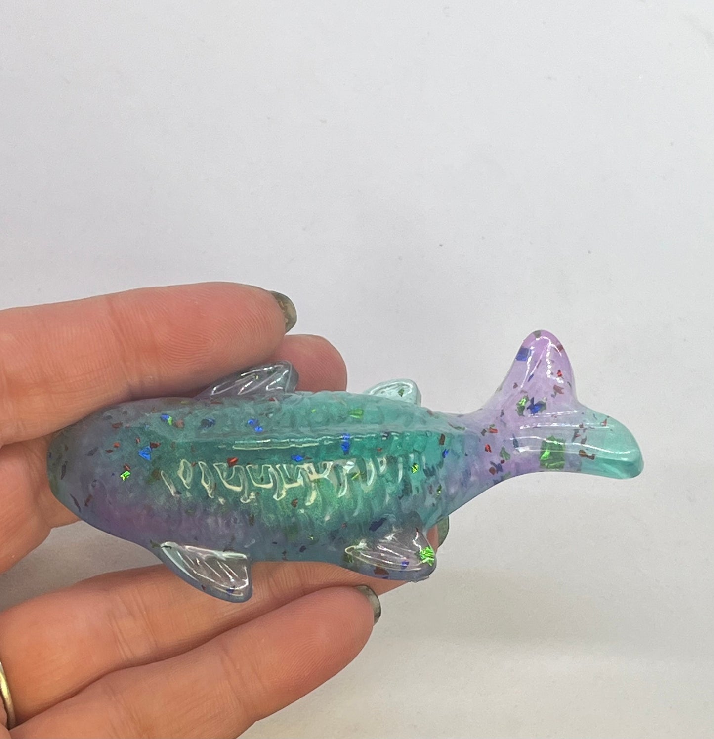 Resin fish figurines