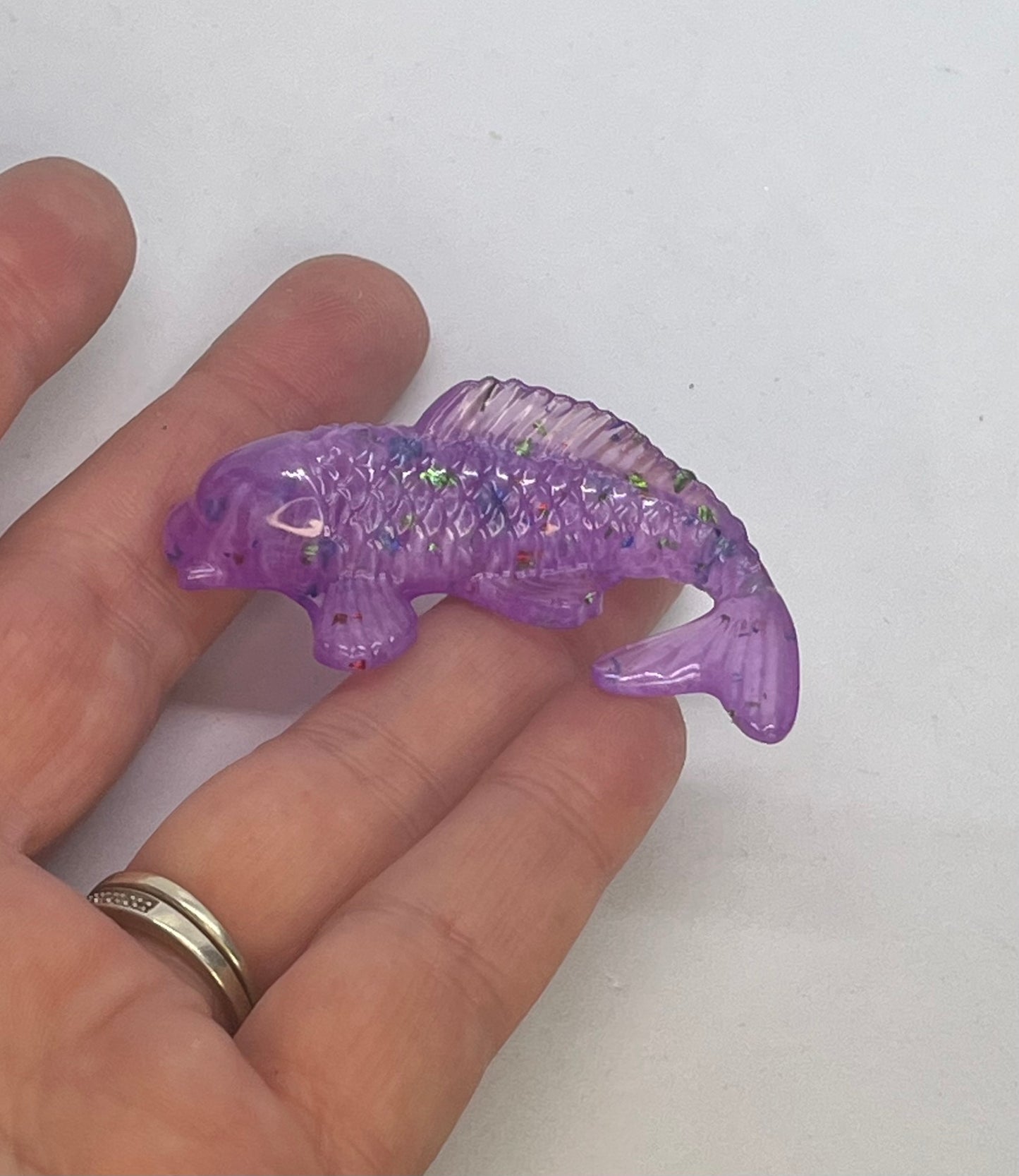 Resin fish figurines