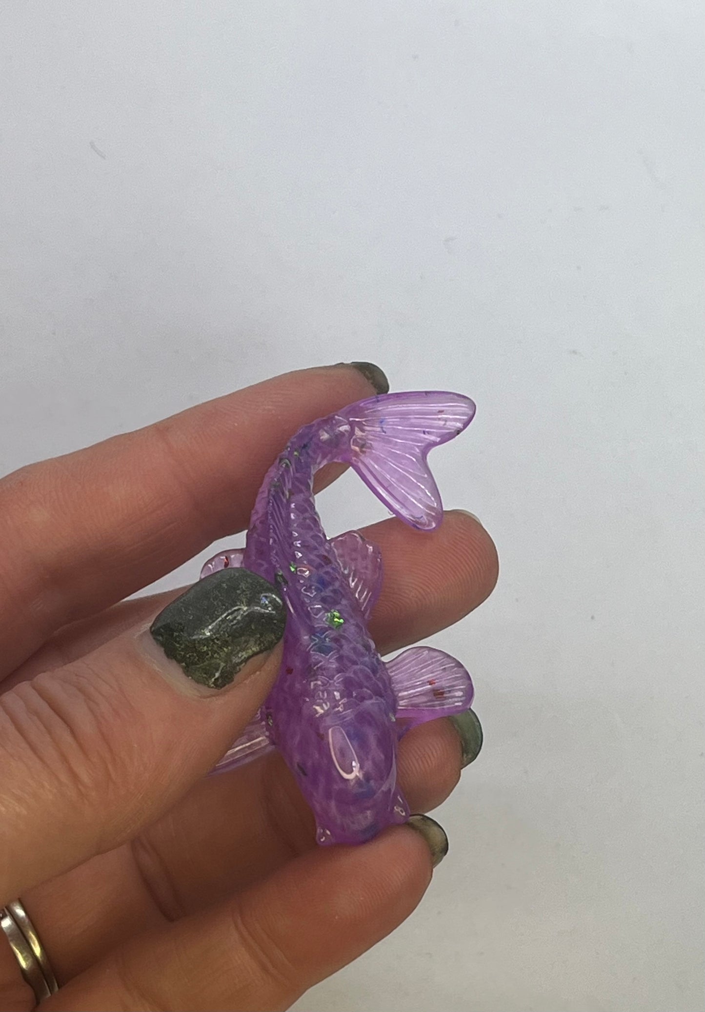 Resin fish figurines