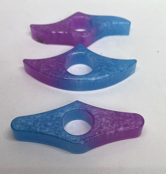 Resin page holders for books, Colourful bookmarks