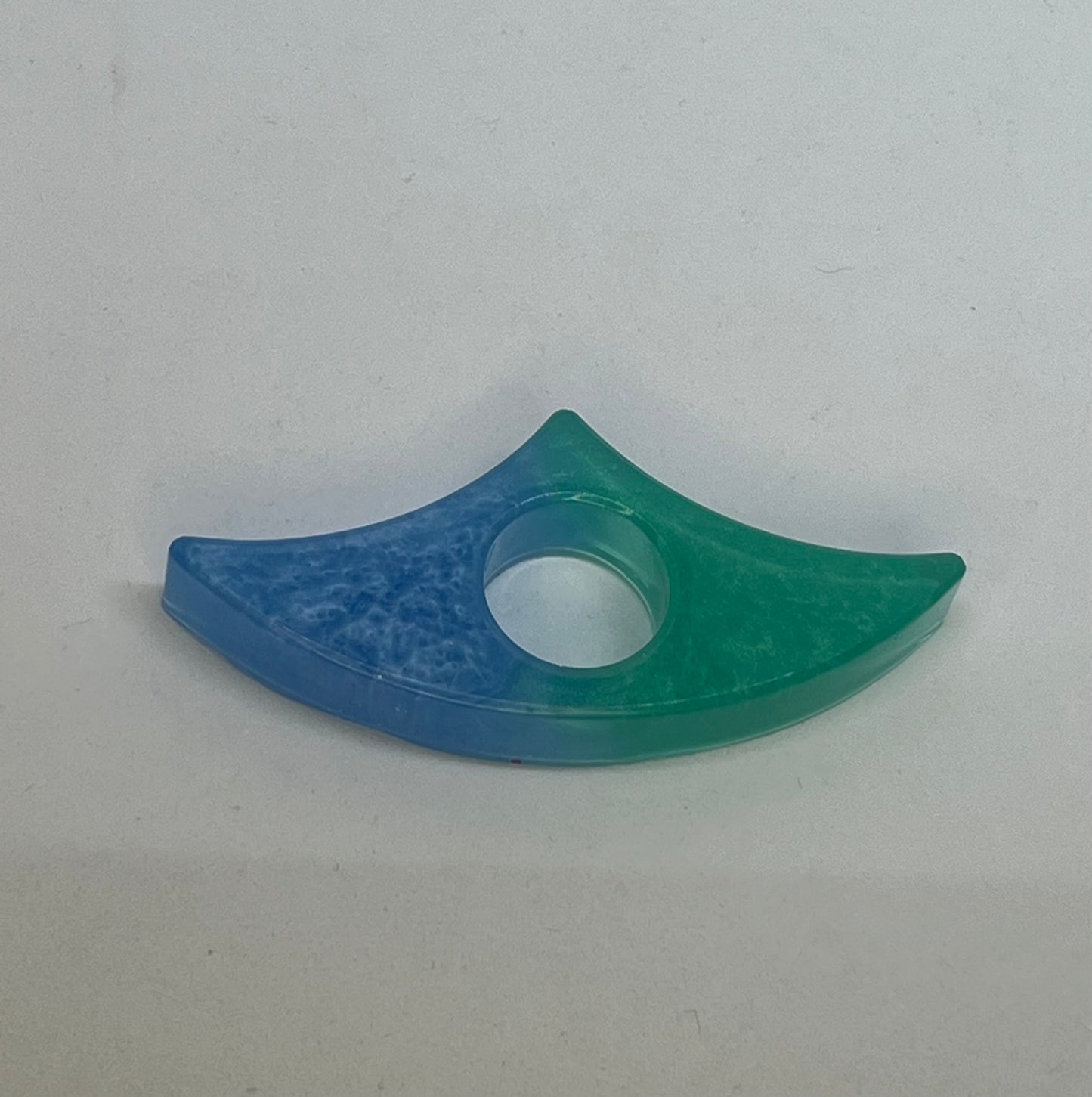 Resin page holders for books