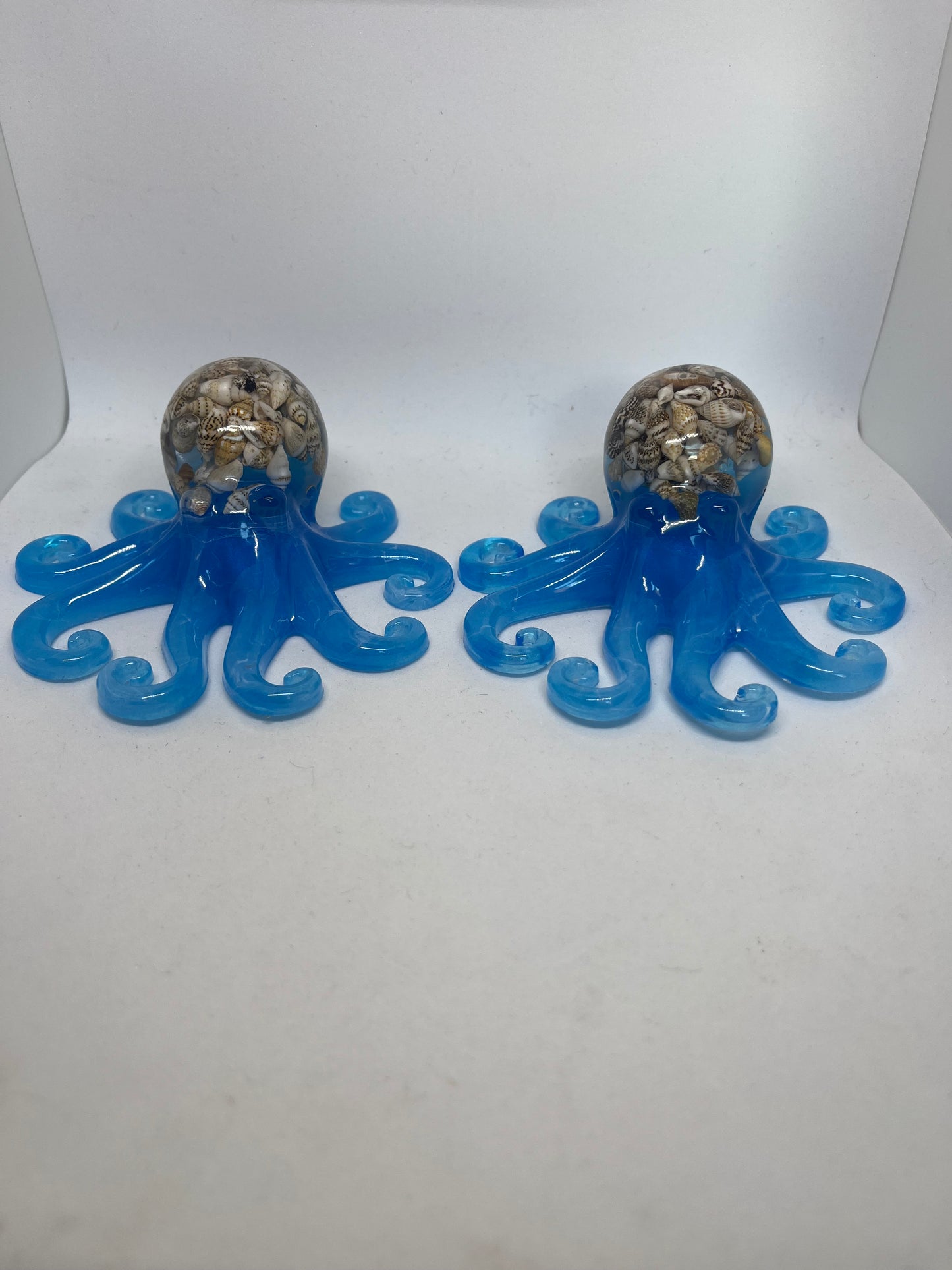 Sea Shell Octopus Resin Figure, Pocket Pet Collection