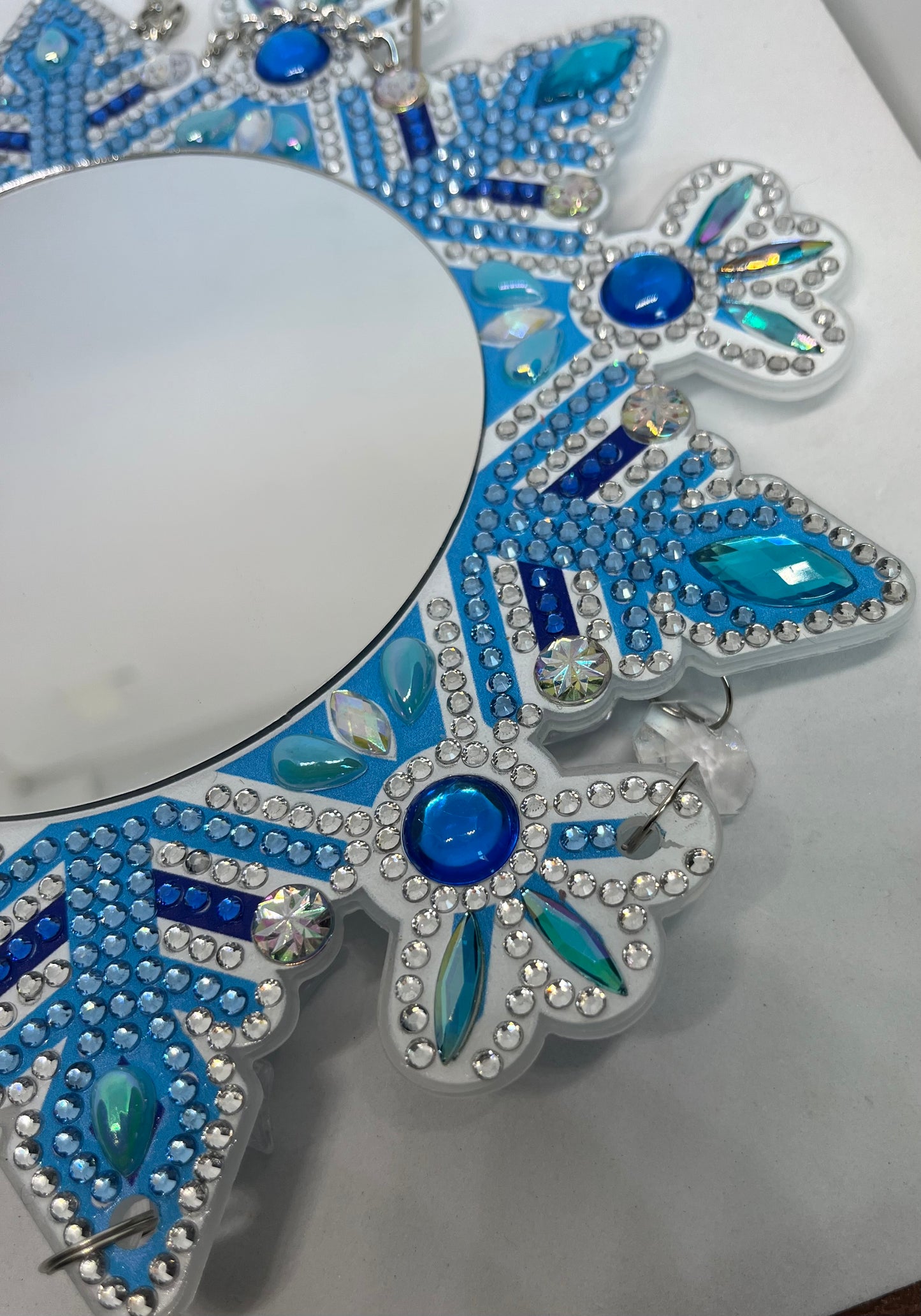 Snowflake Hanging Mirror