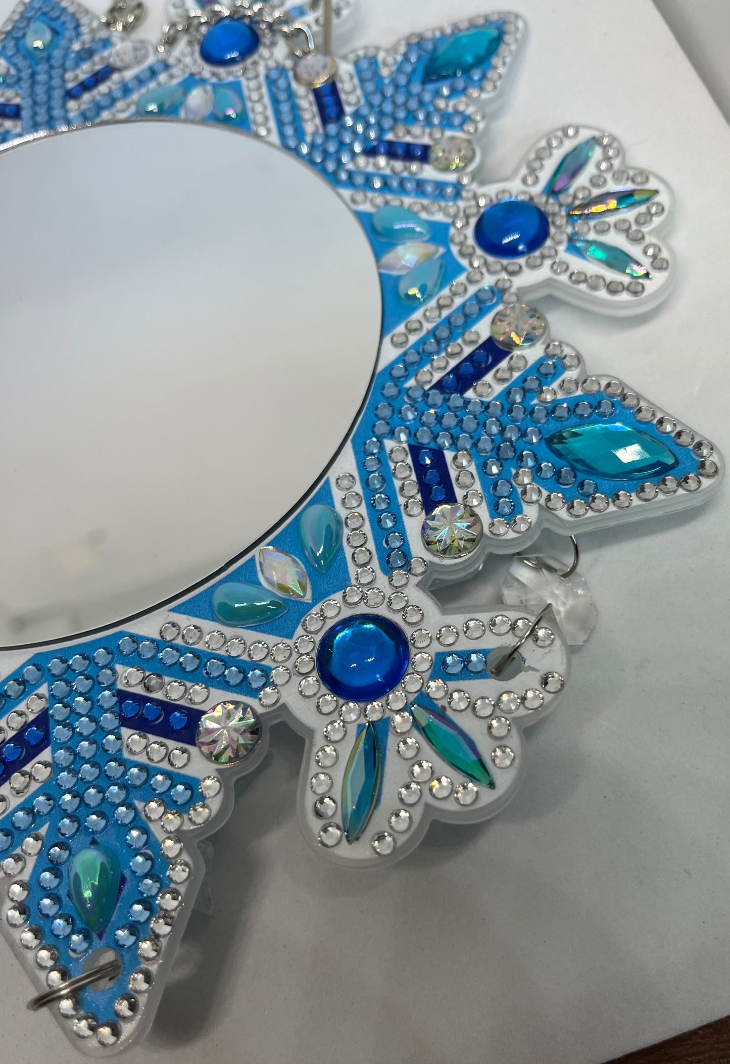 Snowflake Hanging Mirror