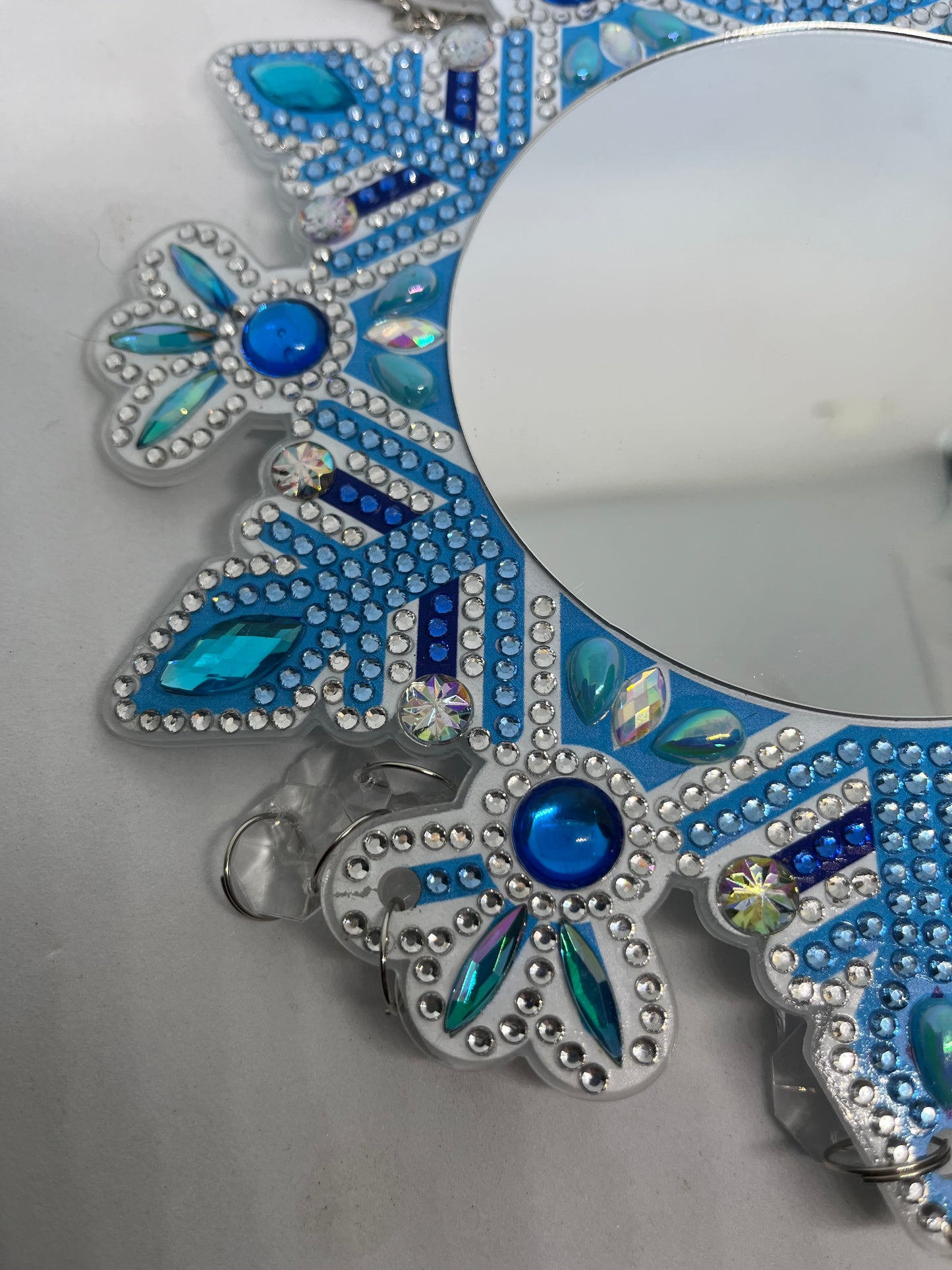 Snowflake Hanging Mirror