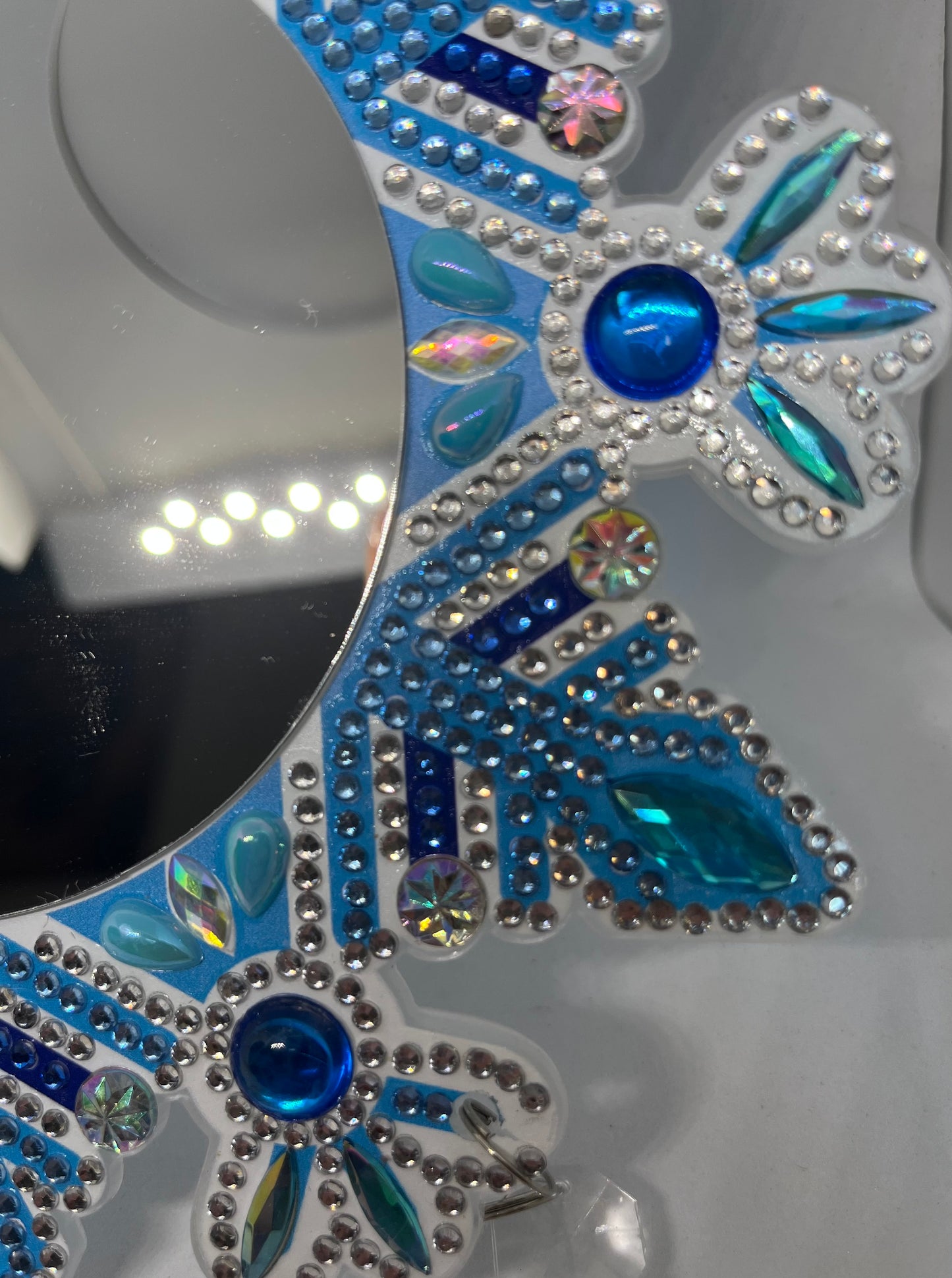 Snowflake Hanging Mirror