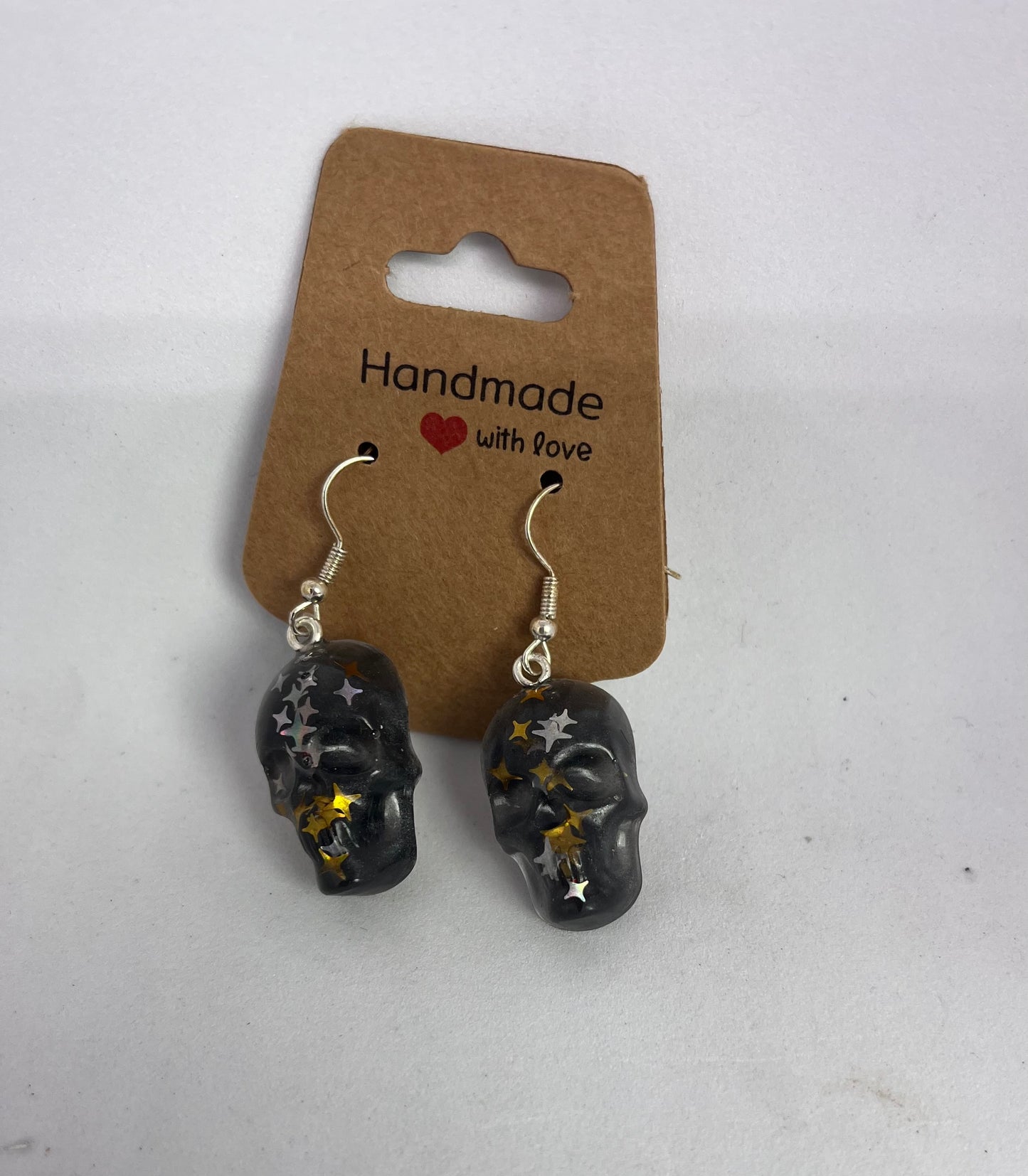 Resin Skull Earrings