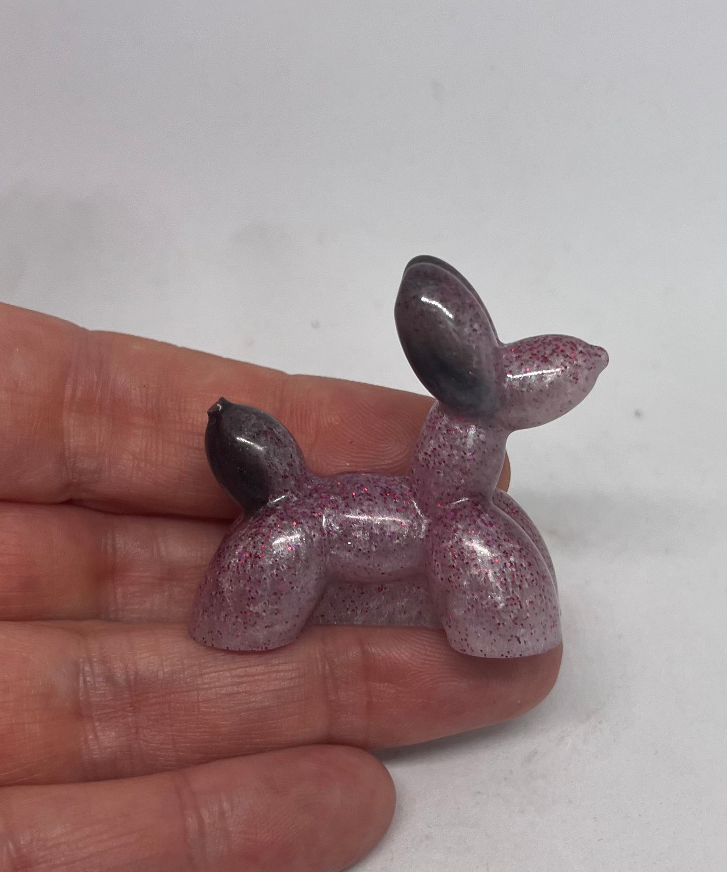 Small resin Balloon Dog figurines