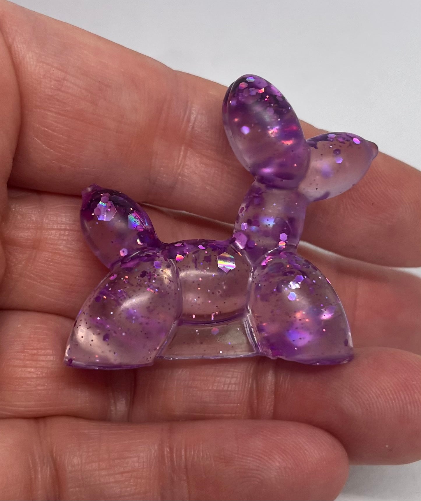 Small resin Balloon Dog figurines