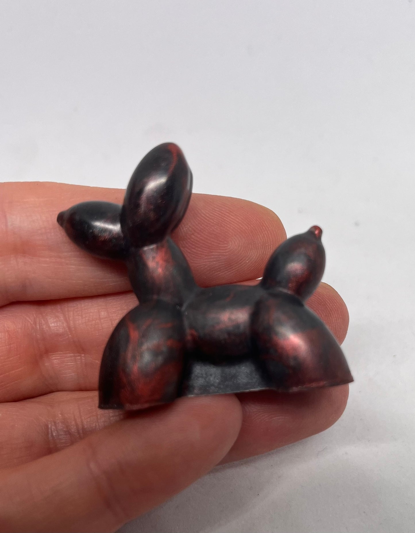Resin balloon dogs Blue/ Black