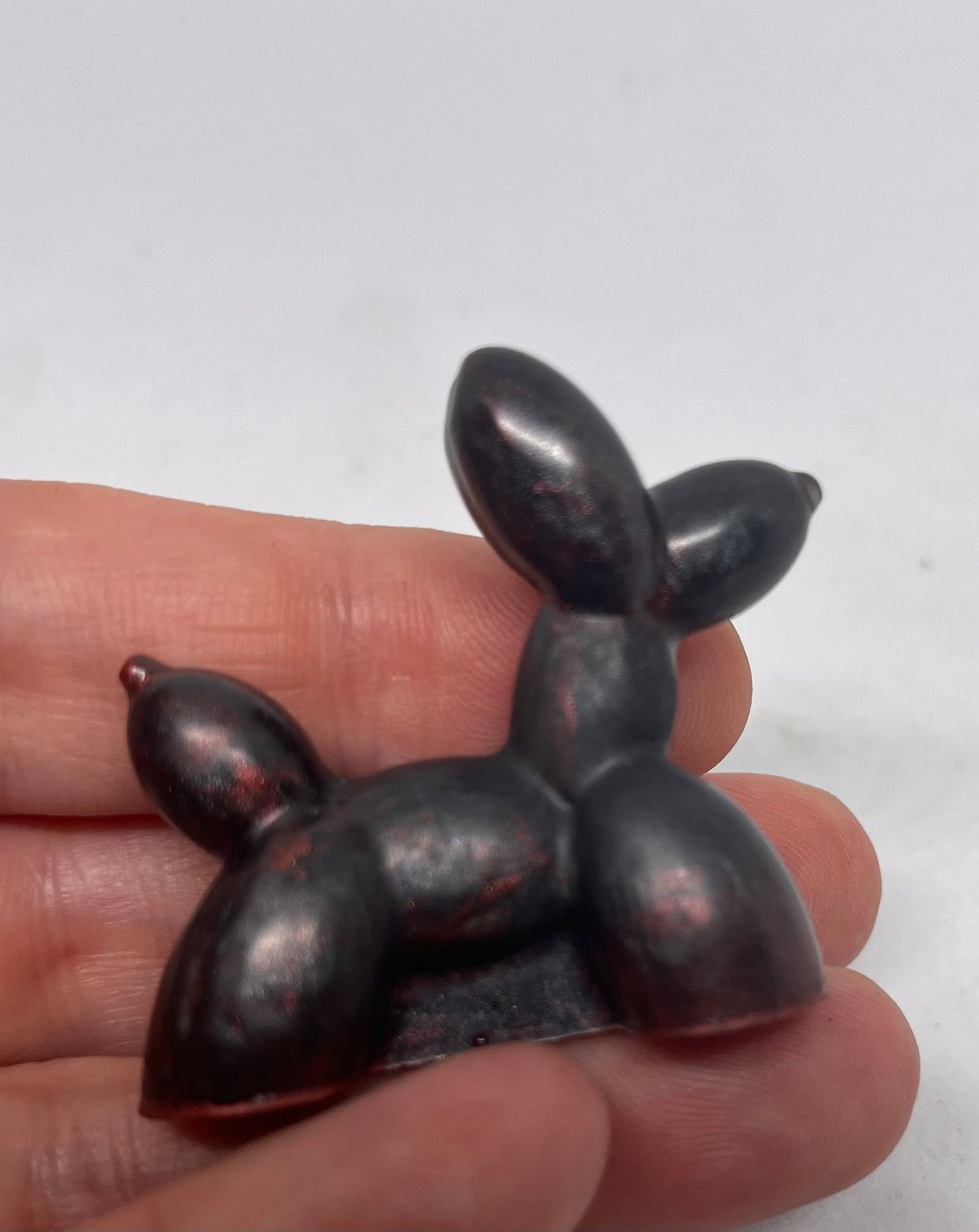 Resin balloon dogs Blue/ Black