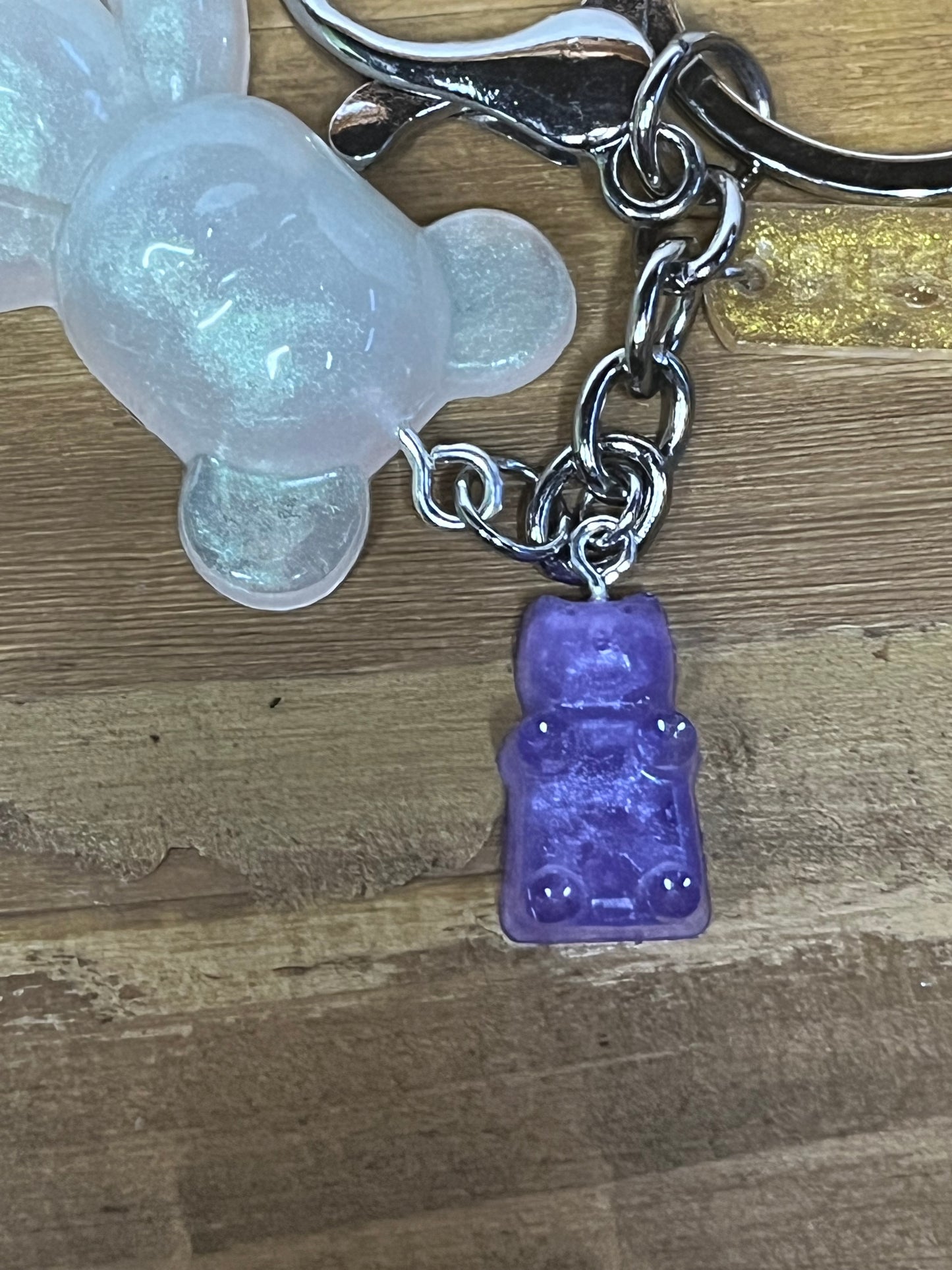 Handmade Fidget Keyring with Worry-Bead, Stress Relief You Can Carry