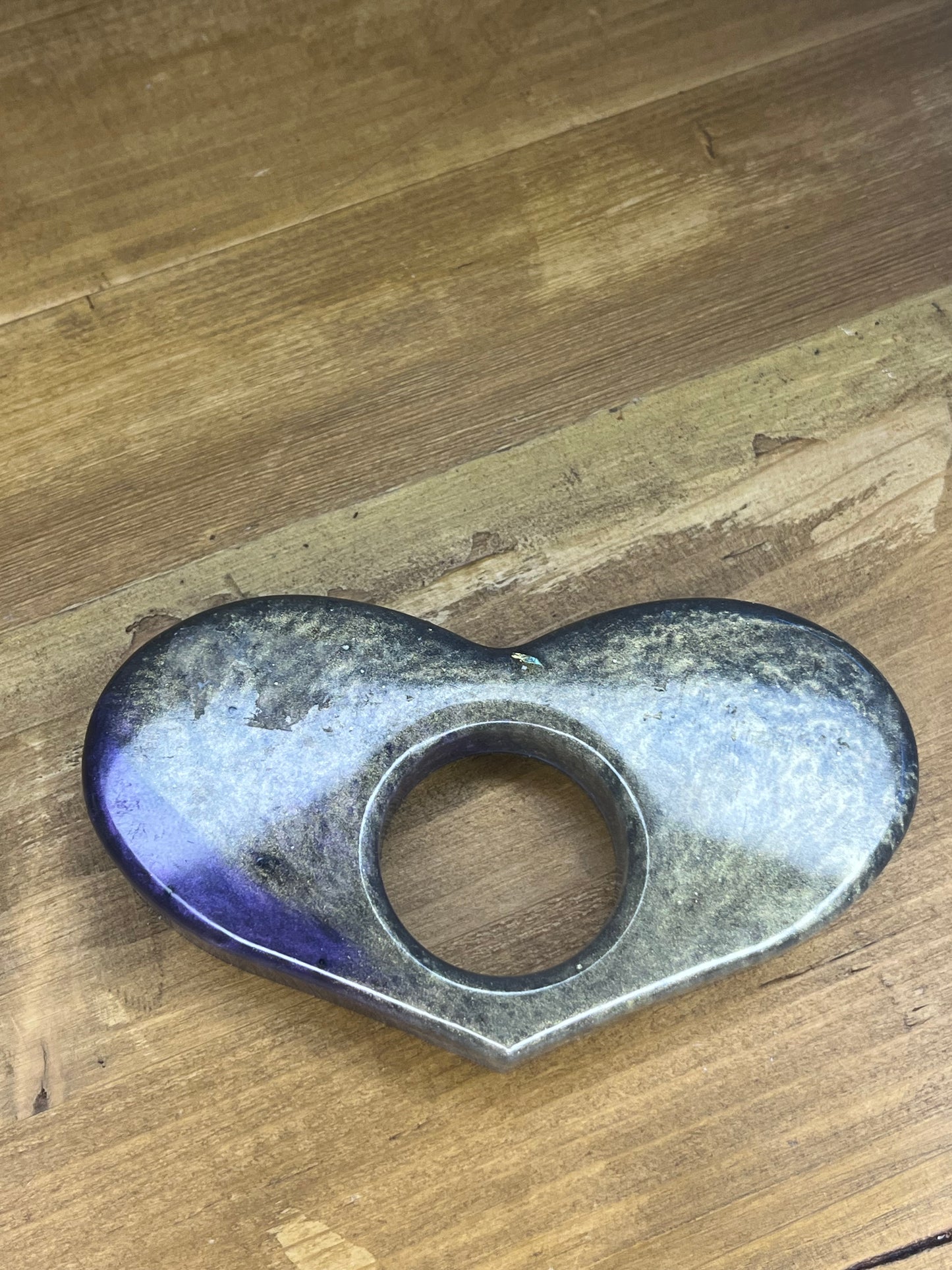 Handmade Resin Heart Page Holder – Book Lovers Reading Aid