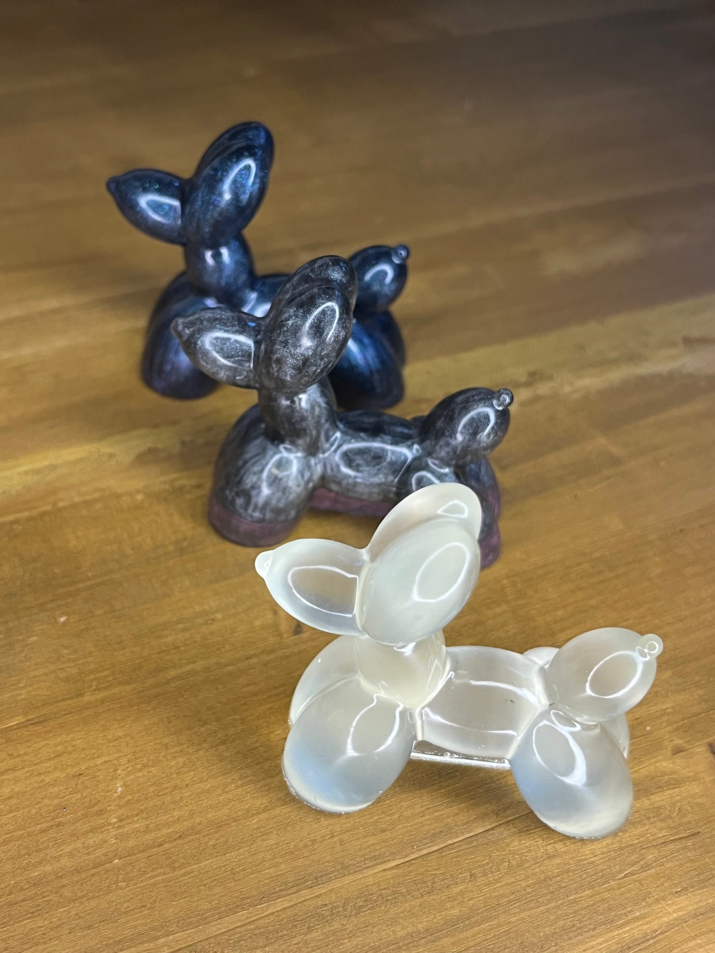 Resin Balloon Dog Figurines Group F