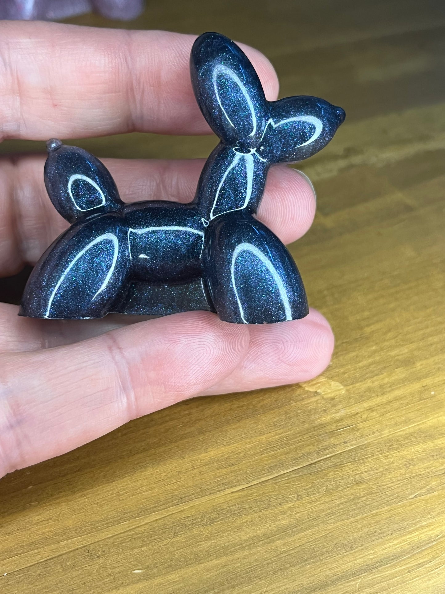 Resin Balloon Dog, Pocket Pet Collection, Gifts for ADHD sufferers, Mindful aids
