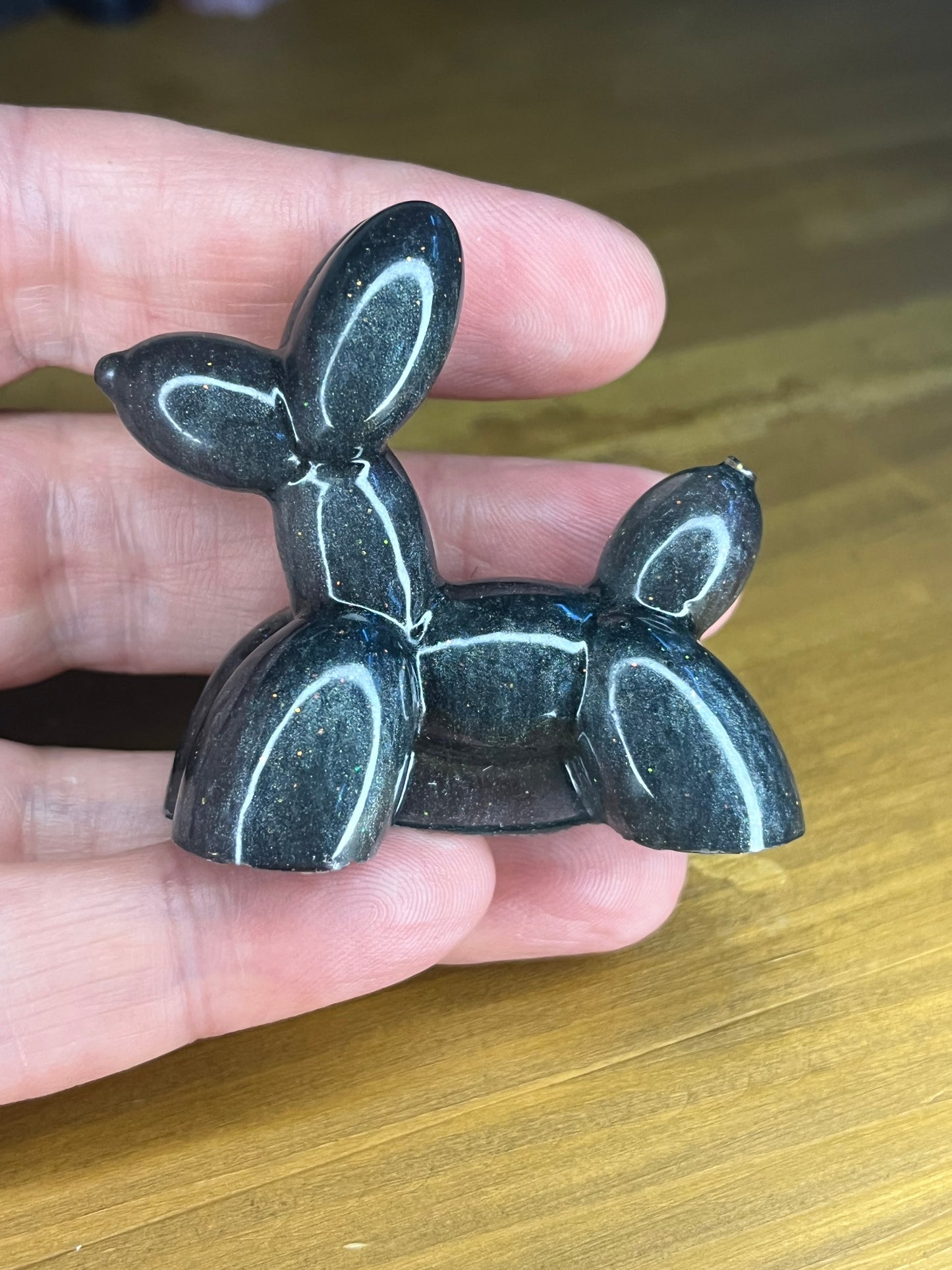 Resin Balloon Dog, Pocket Pet Collection, Gifts for ADHD sufferers, Mindful aids
