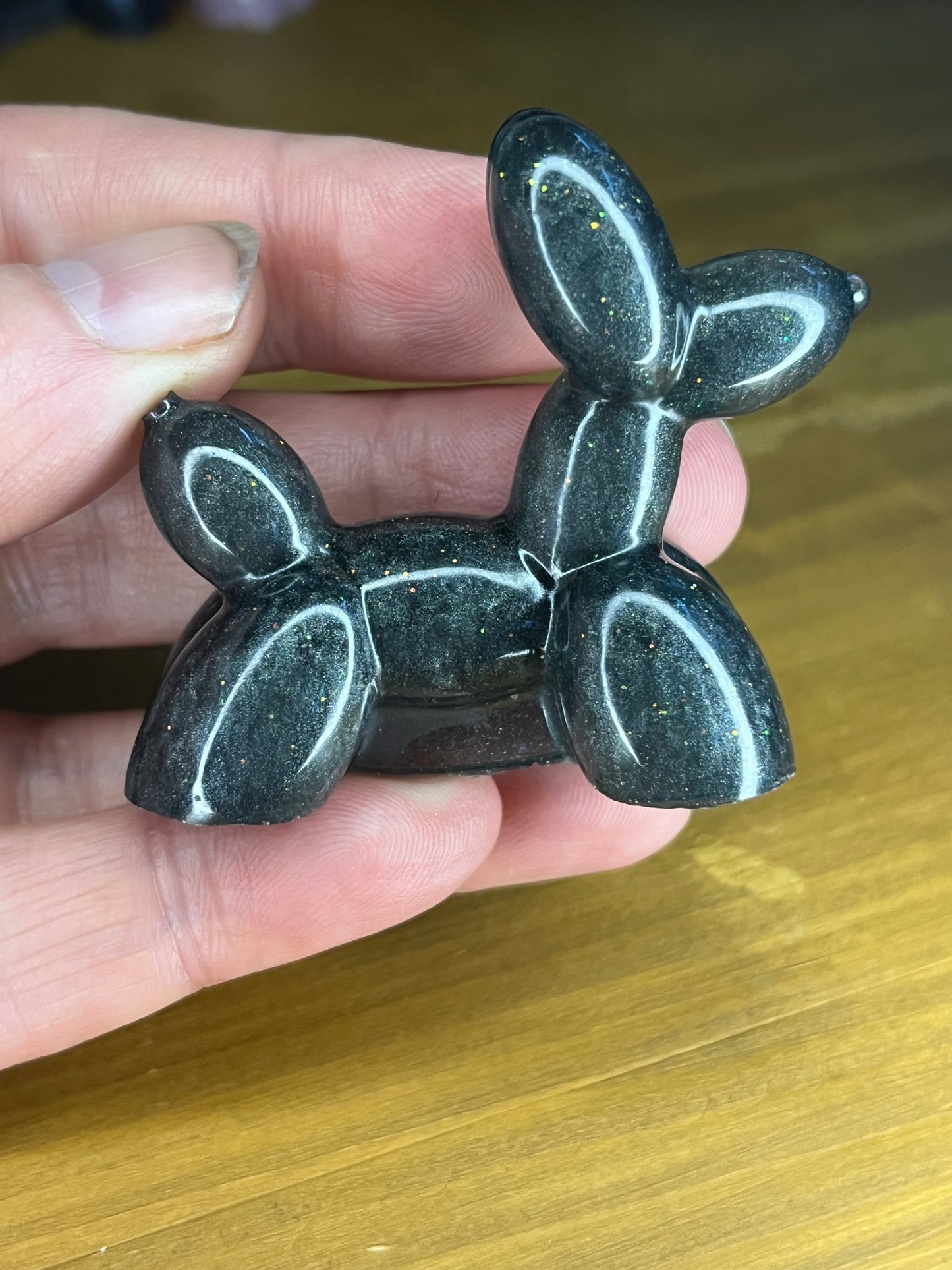 Resin Balloon Dog, Pocket Pet Collection, Gifts for ADHD sufferers, Mindful aids