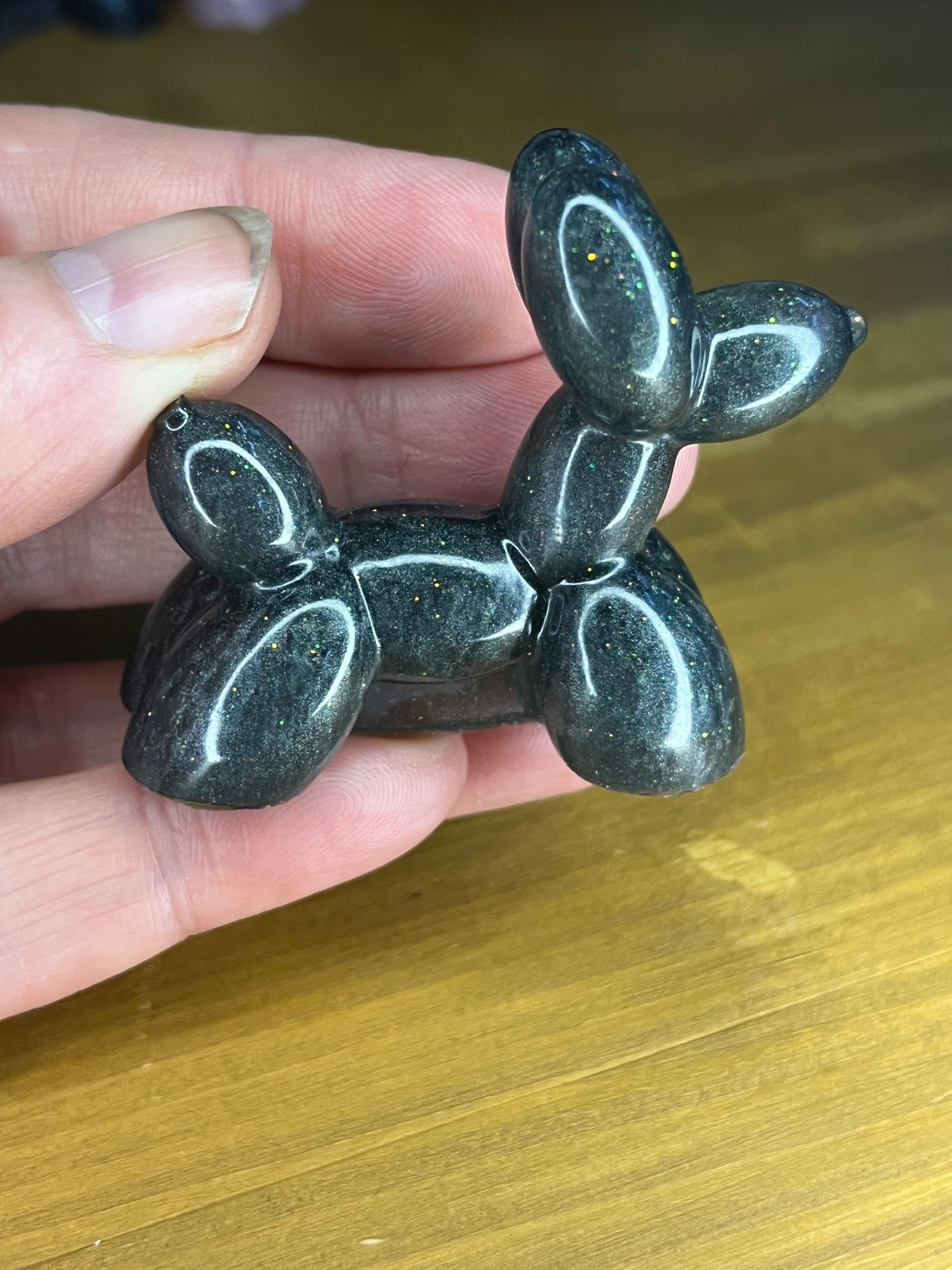 Resin Balloon Dog, Pocket Pet Collection, Gifts for ADHD sufferers, Mindful aids