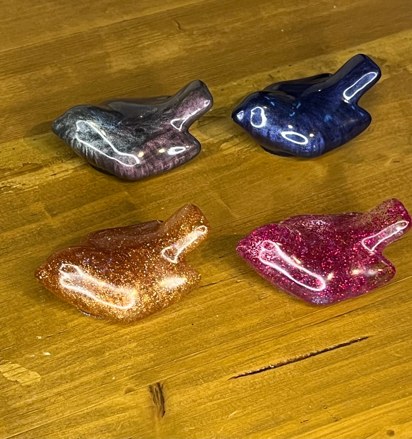 Small resin Bird figurines B