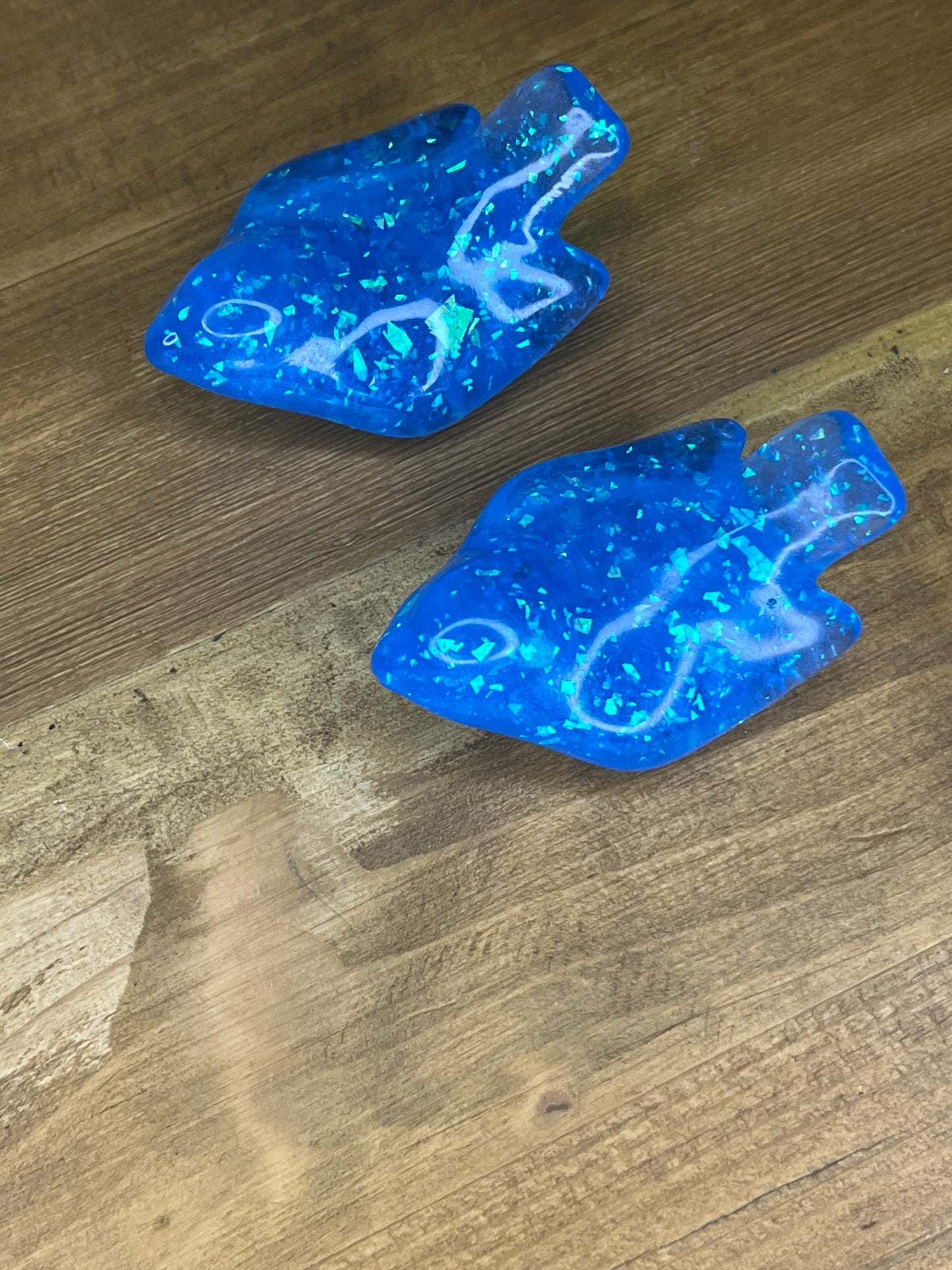 Blue Resin Bird Figurine, Pocket Pet Collection