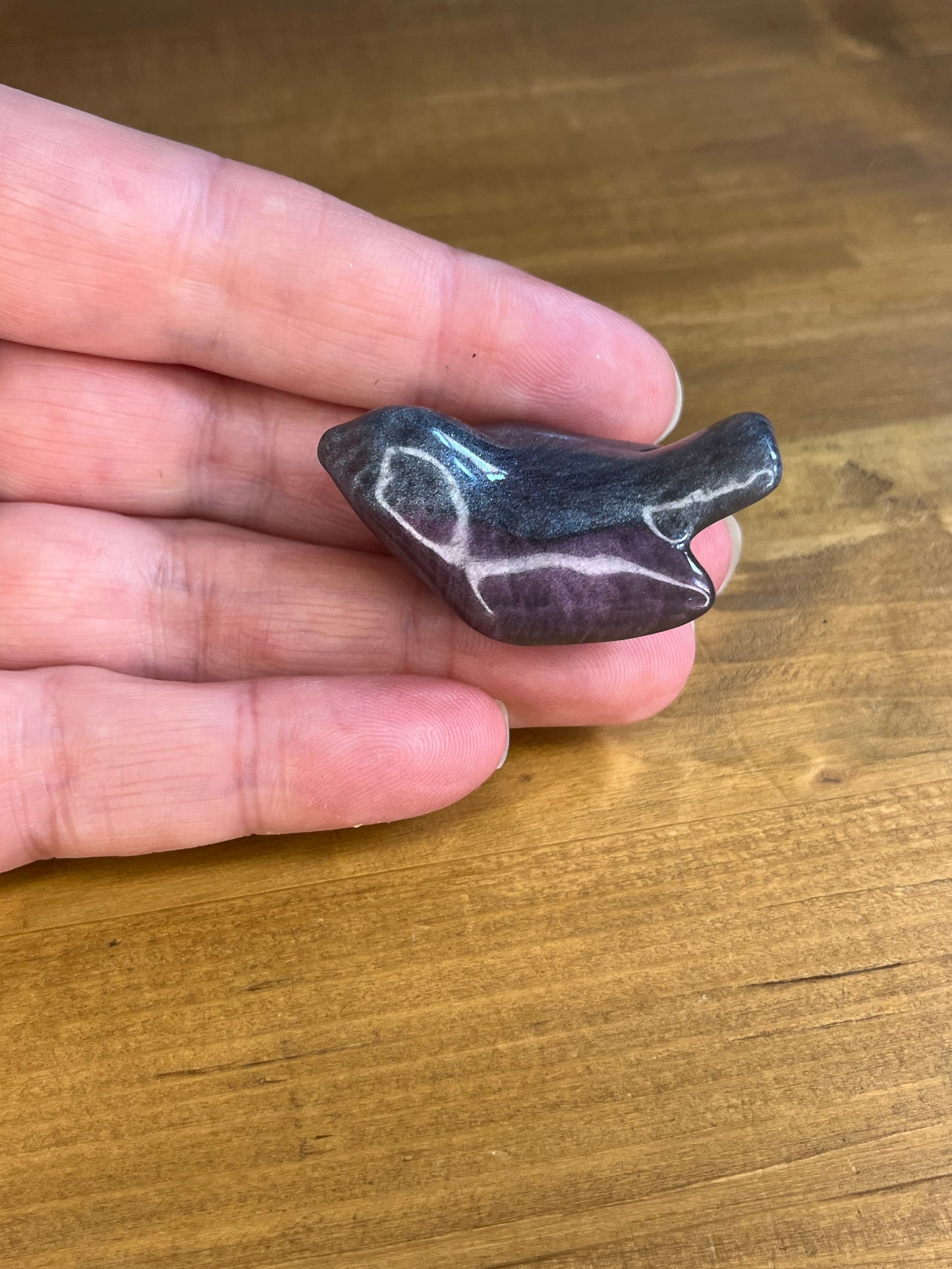 Resin Bird Figurines, Handmade Pocket Pets, Stress Relief Animal Figures, ADHD Gift, Anxiety Aid,