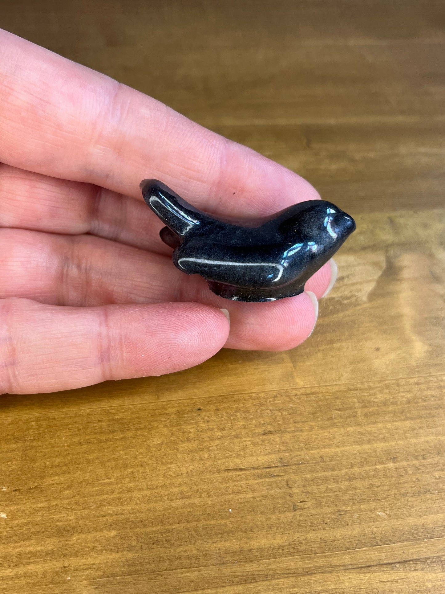 Handmade Resin Bird Figures, Miniature Decorative Avians, Collectible Desk Decor, Gift for Twitchers